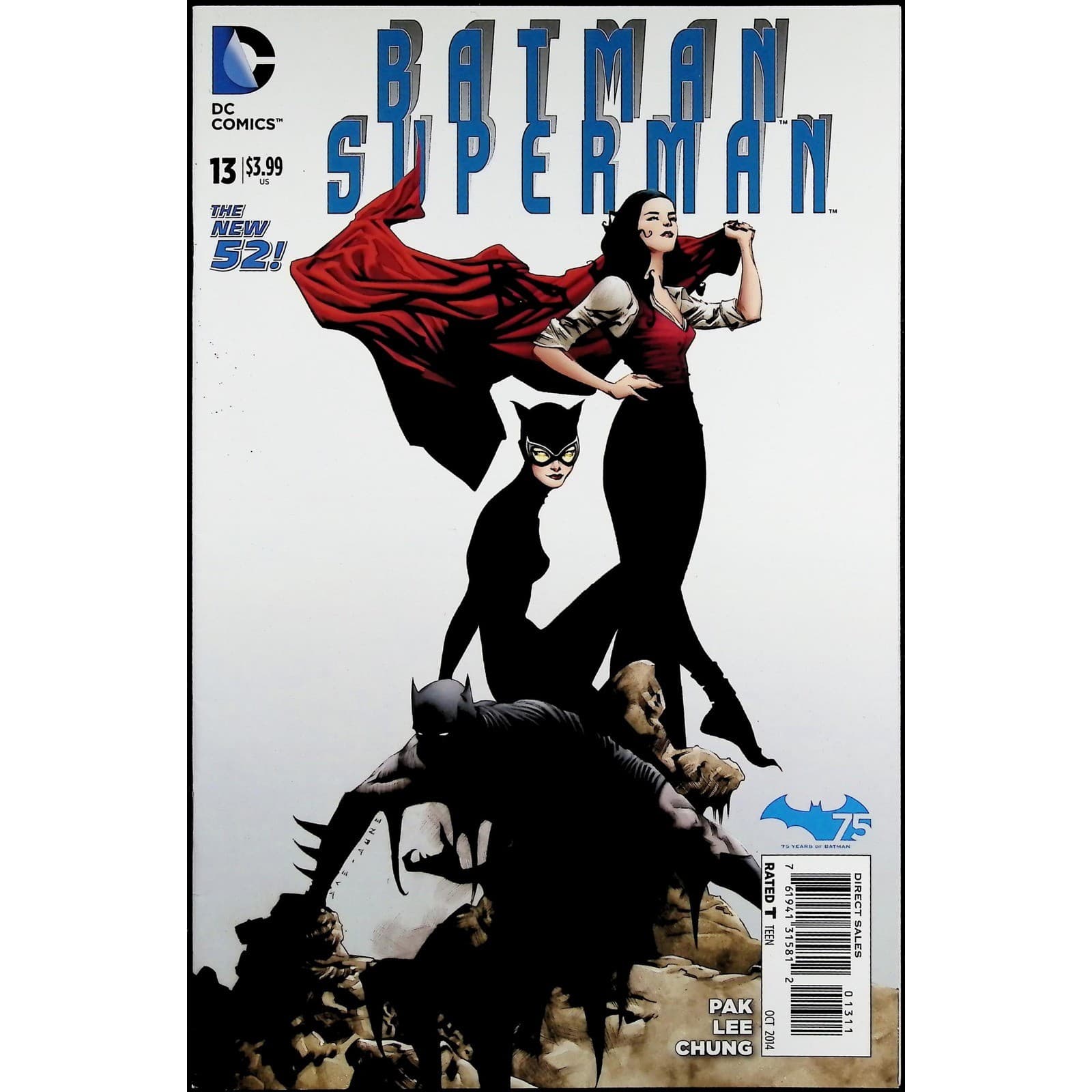 Batman Superman 4X Comic Lot #13 16 472 1 Beware The Batman DC Catwoman Cartoon - Thumbnail 2