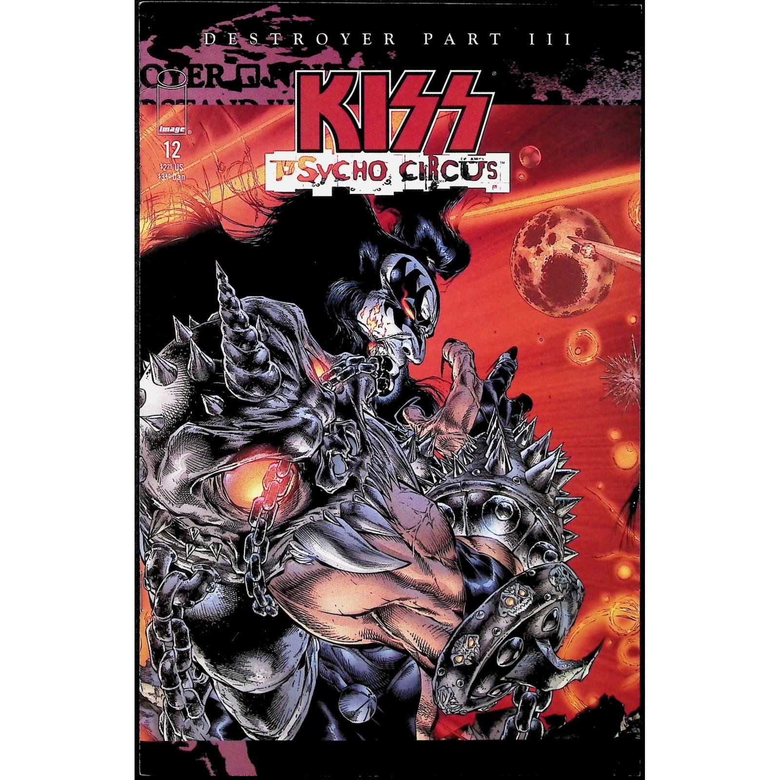 KISS Psycho Circus #4 7 8 12-20 Image Comics Todd McFarlane 12x Comic Lot - Thumbnail 4