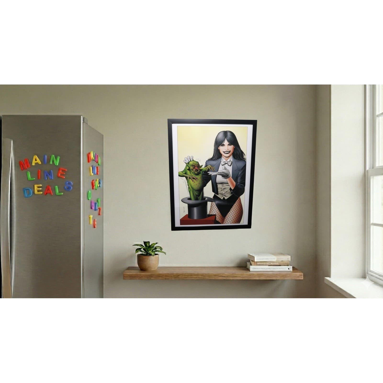 Zatanna Framed 12x16 Comic Cover Art by Brian Bolland | DC Comics - Thumbnail 3