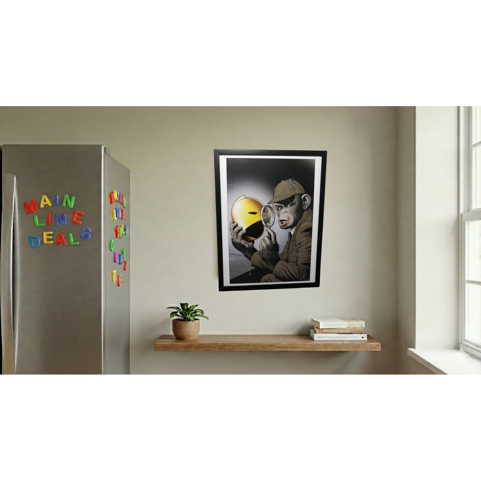 Detective Chimp Fate Framed 12x16 Comic Cover Art by Brian Bolland | DC Comics - Thumbnail 2
