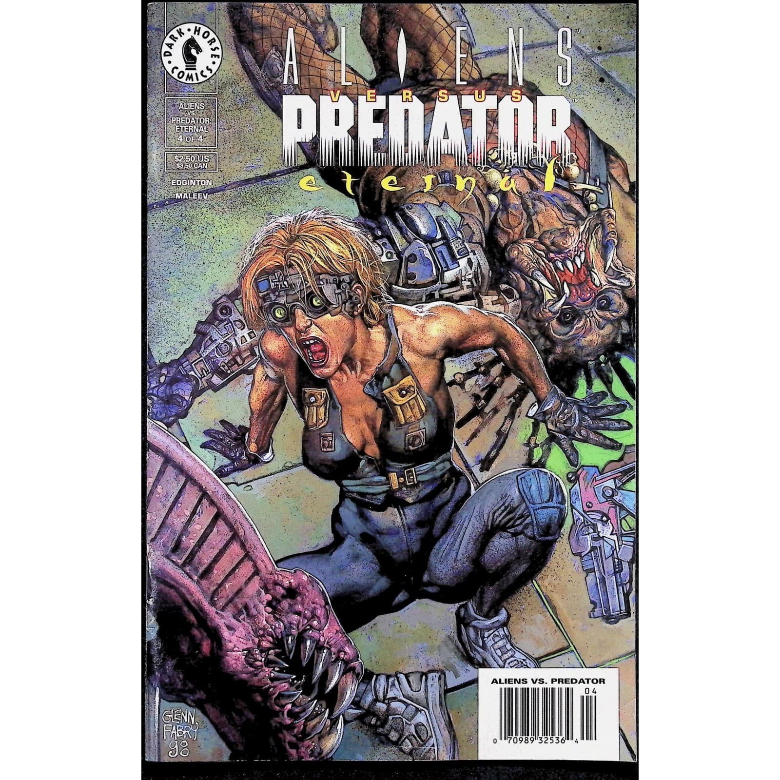 Predator 3X Comic Lot #3 4 AVP Eternal 4 Leinil Yu Cover Marvel Dark Horse - Thumbnail 2
