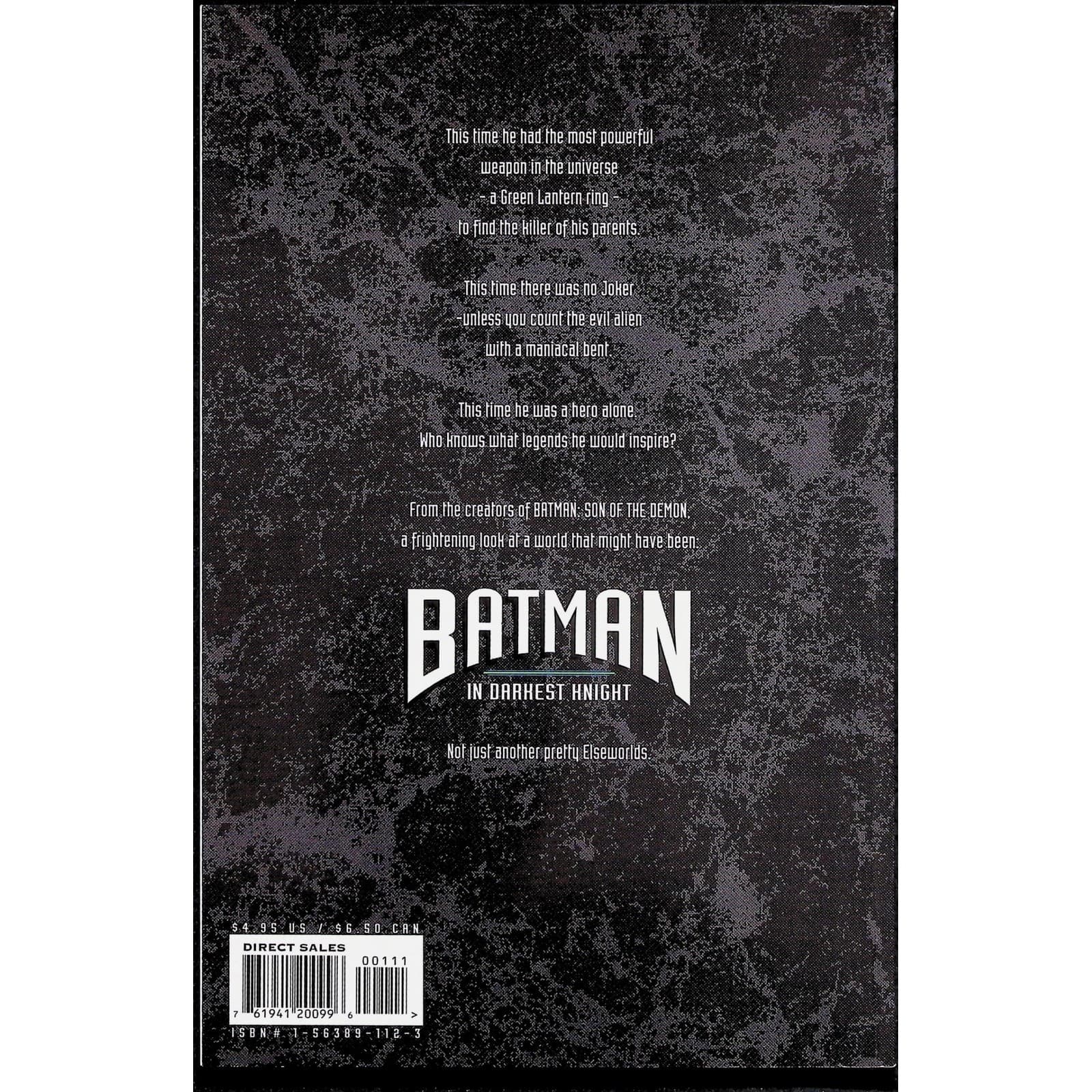 Batman: In Darkest Knight #1 Elseworlds DC comic book - Thumbnail 2