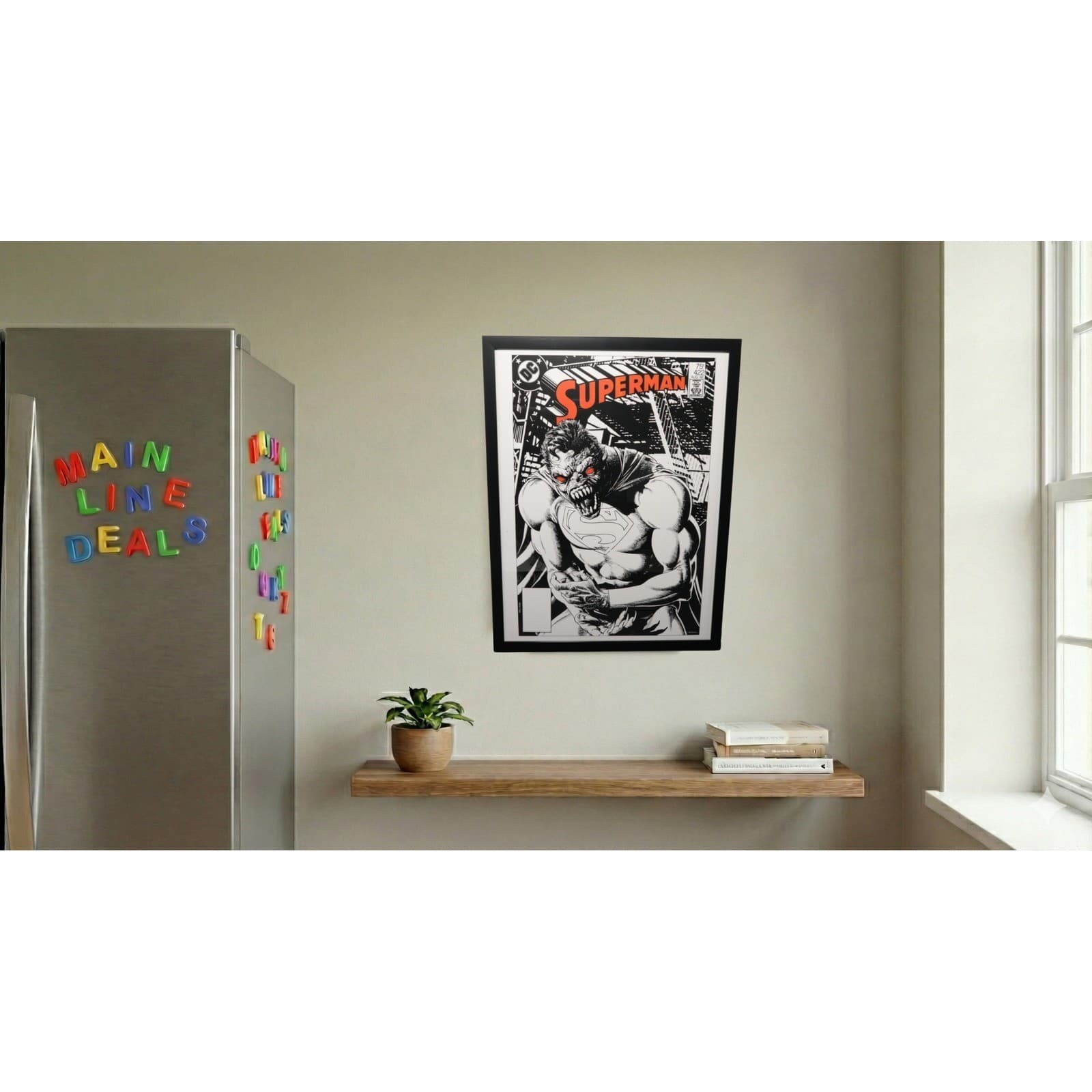 Superman #422 Framed 12x16 Comic Cover Art by Brian Bolland | DC Comics - Thumbnail 2