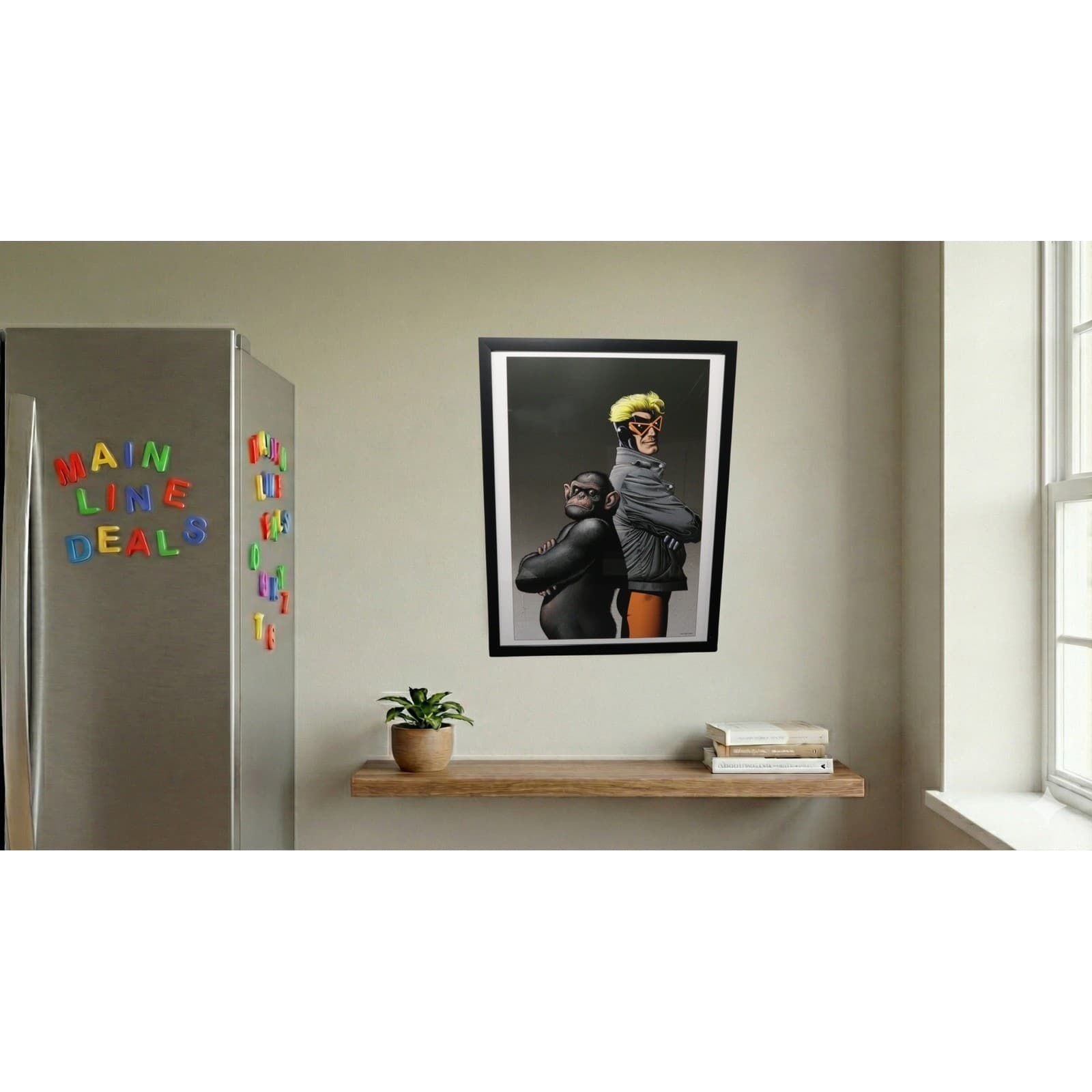 Animal Man Framed 12x16 Comic Cover Art by Brian Bolland | DC Comics - Thumbnail 2