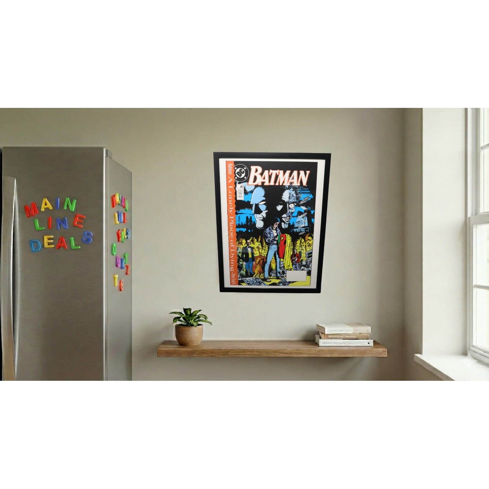 Batman #441 Framed 12x16 A Lonely Place of Dying Cover Art by Pérez | DC Comics - Thumbnail 2