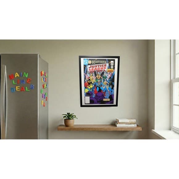 Justice League of America #197 Framed 12x16 Cover Art George Pérez | DC Comics - Thumbnail 2