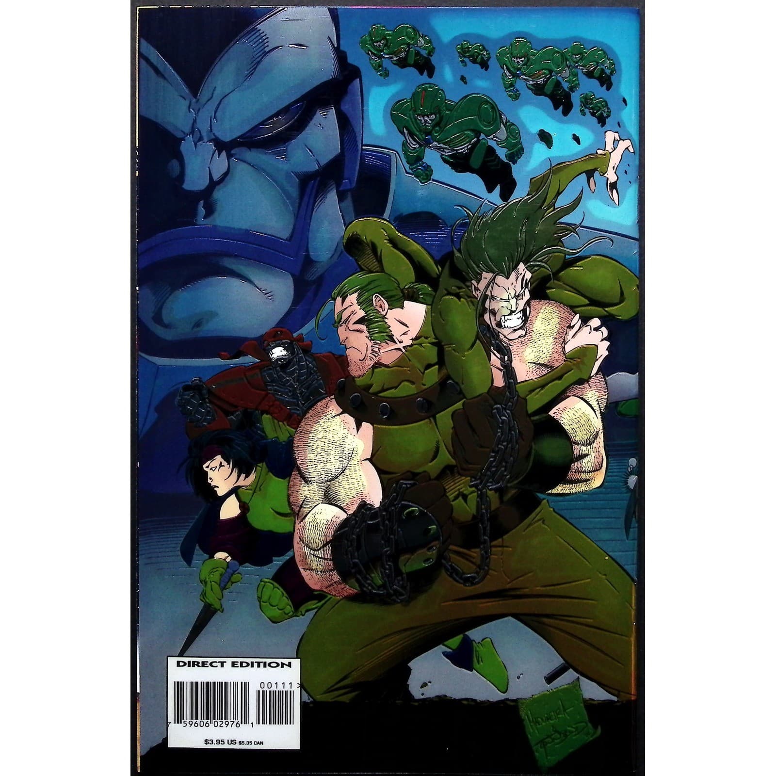 Marvel Comic Book 3x Lot X-Men Alpha Omega Prime Chromium Foil Age of Apocalypse - Thumbnail 5