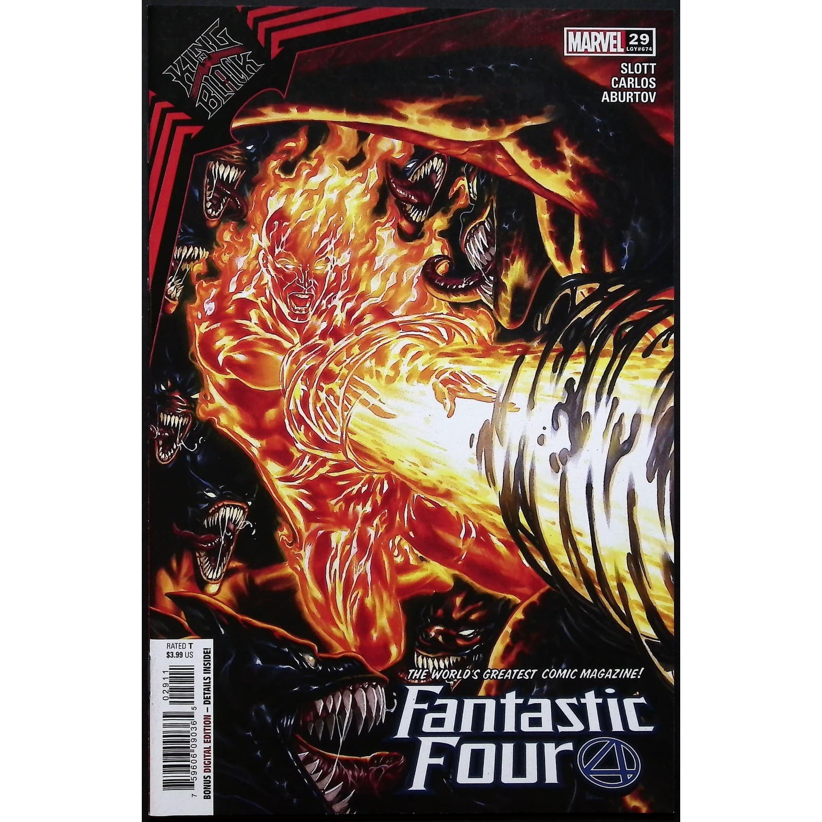 Marvel Comic Lot King in Black Tie-ins 4x Ghost Rider Iron Man FF #1 - Thumbnail 2