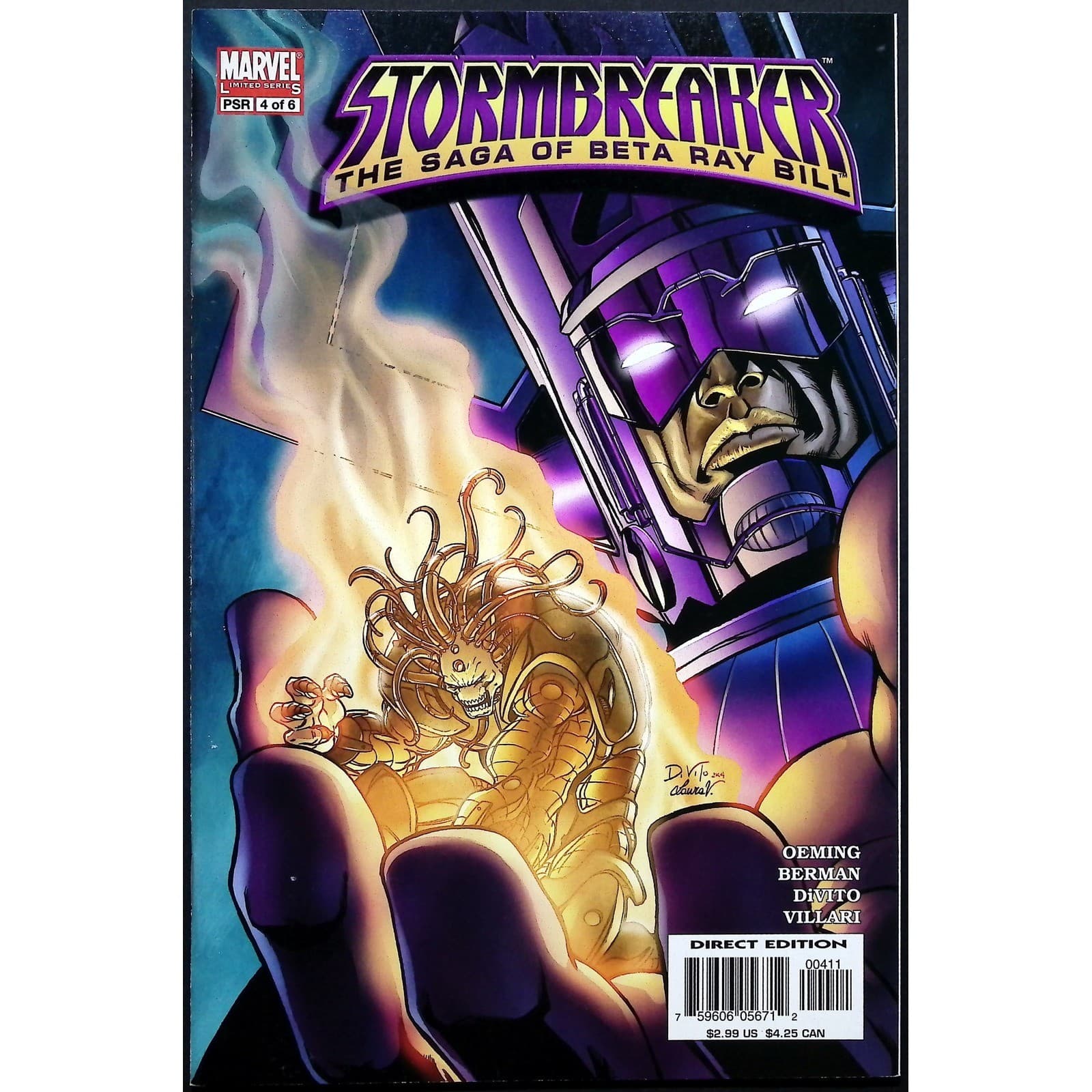 Stormbreaker Saga of Beta Ray Bill #2-5 Marvel 2005 1st Stardust Galactus NM- 4x - Thumbnail 4