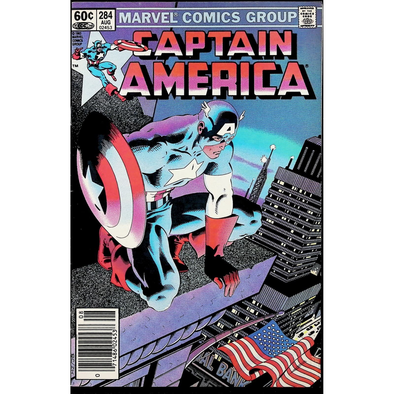 Captain America 3X Comic Lot #284 285 298 Newsstand Origin Red Skull Marvel - Thumbnail 2