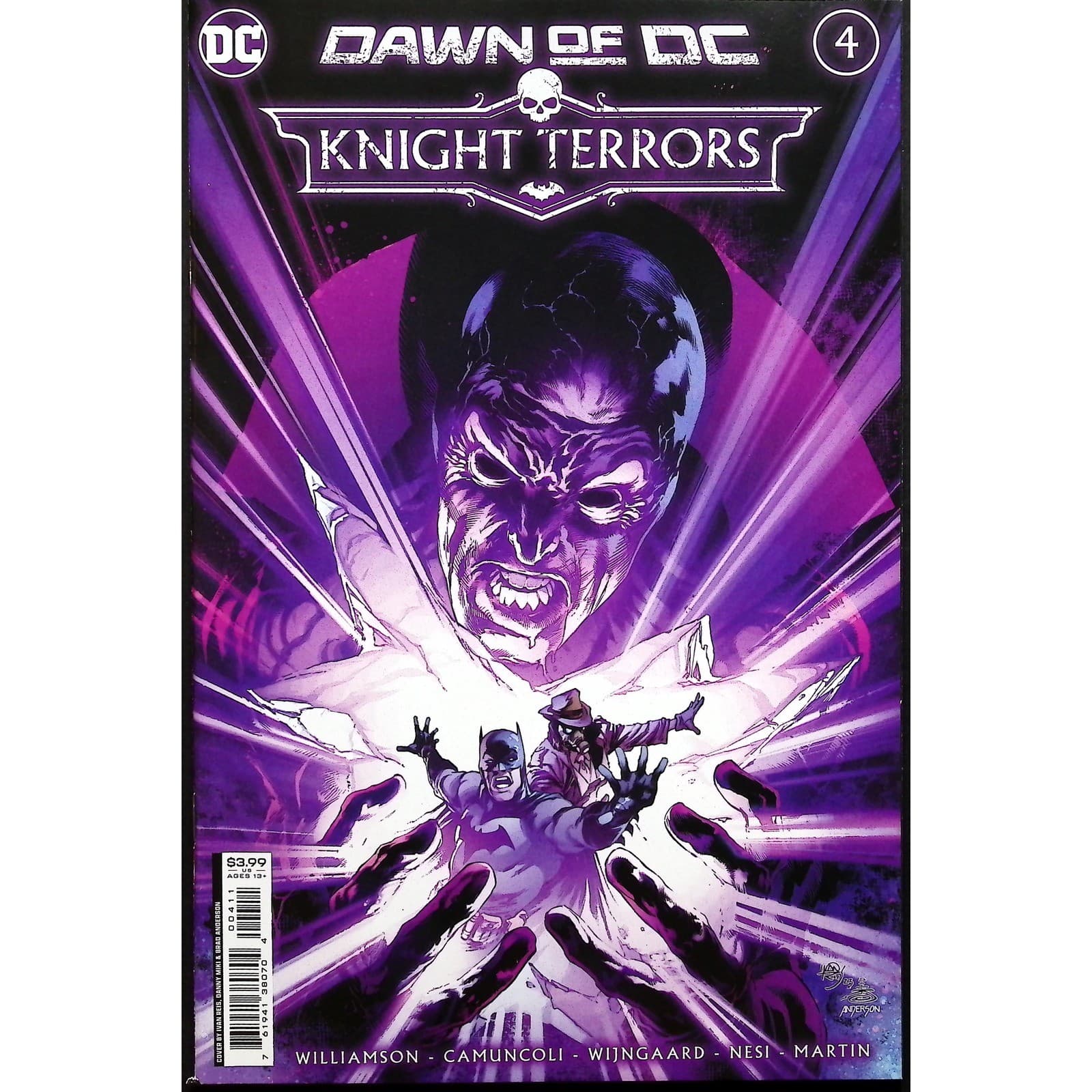 Knight Terrors #1-4 Complete Set DC Comics 2023 NM Ivan Reis Deadman Batman - Thumbnail 3