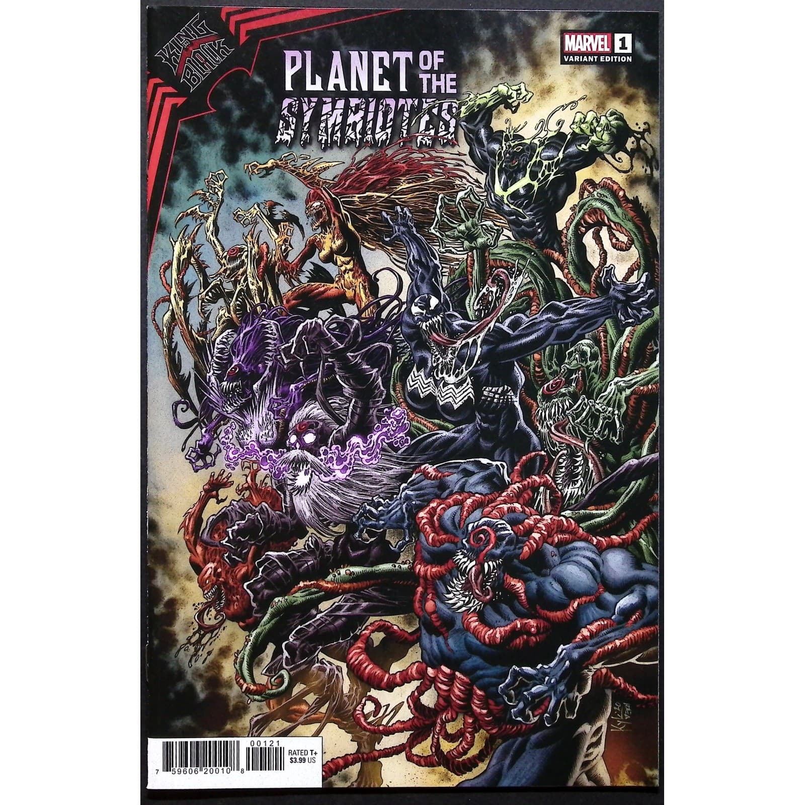 Marvel Comic 3x Comic Lot King in Black Planet of the Symbiotes Knull #1 3 Var - Thumbnail 2