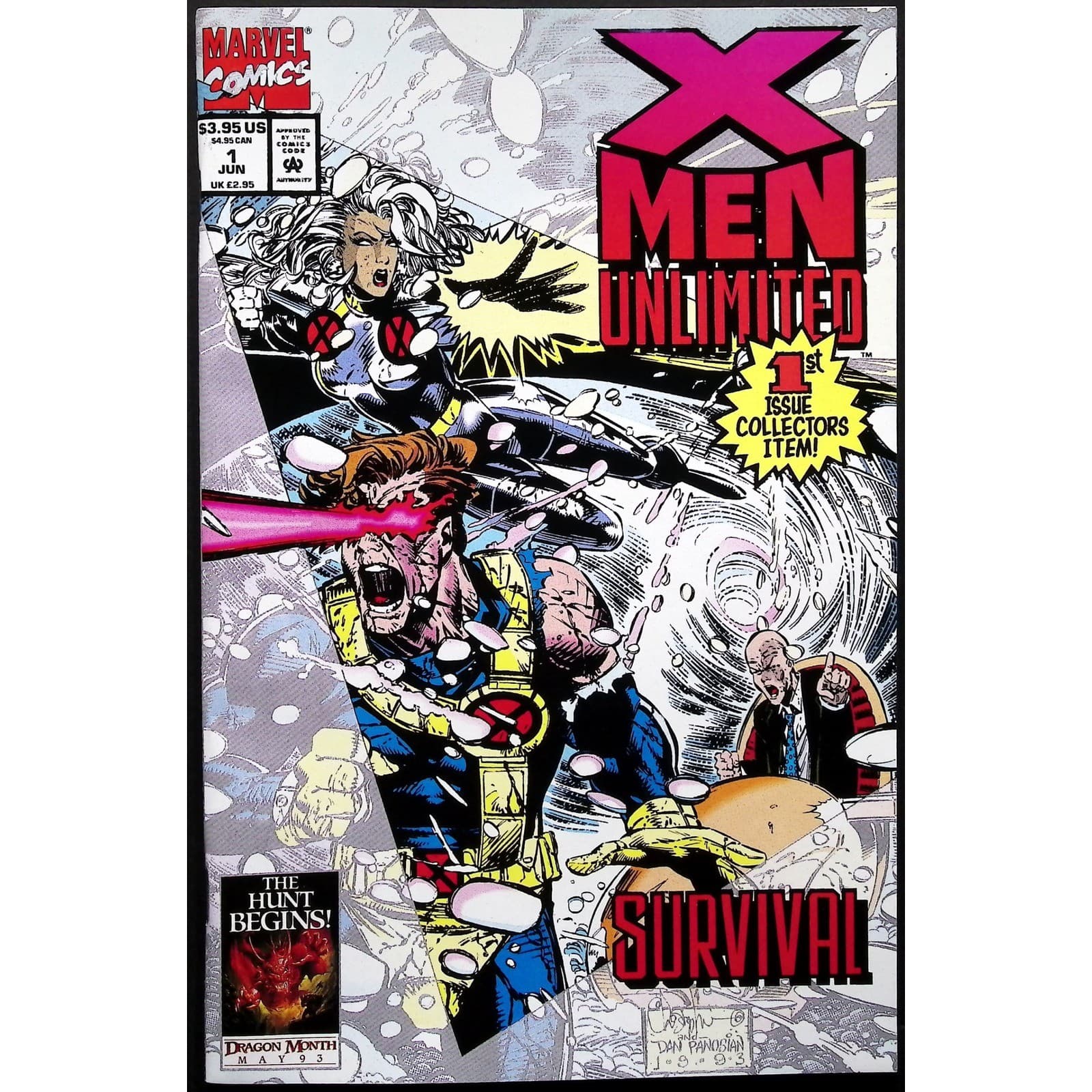 X-Men Unlimited #1 2 3 11 Newsstand Marvel 1993 1996 Magneto Rogue 3x Comic Lot - Thumbnail 2