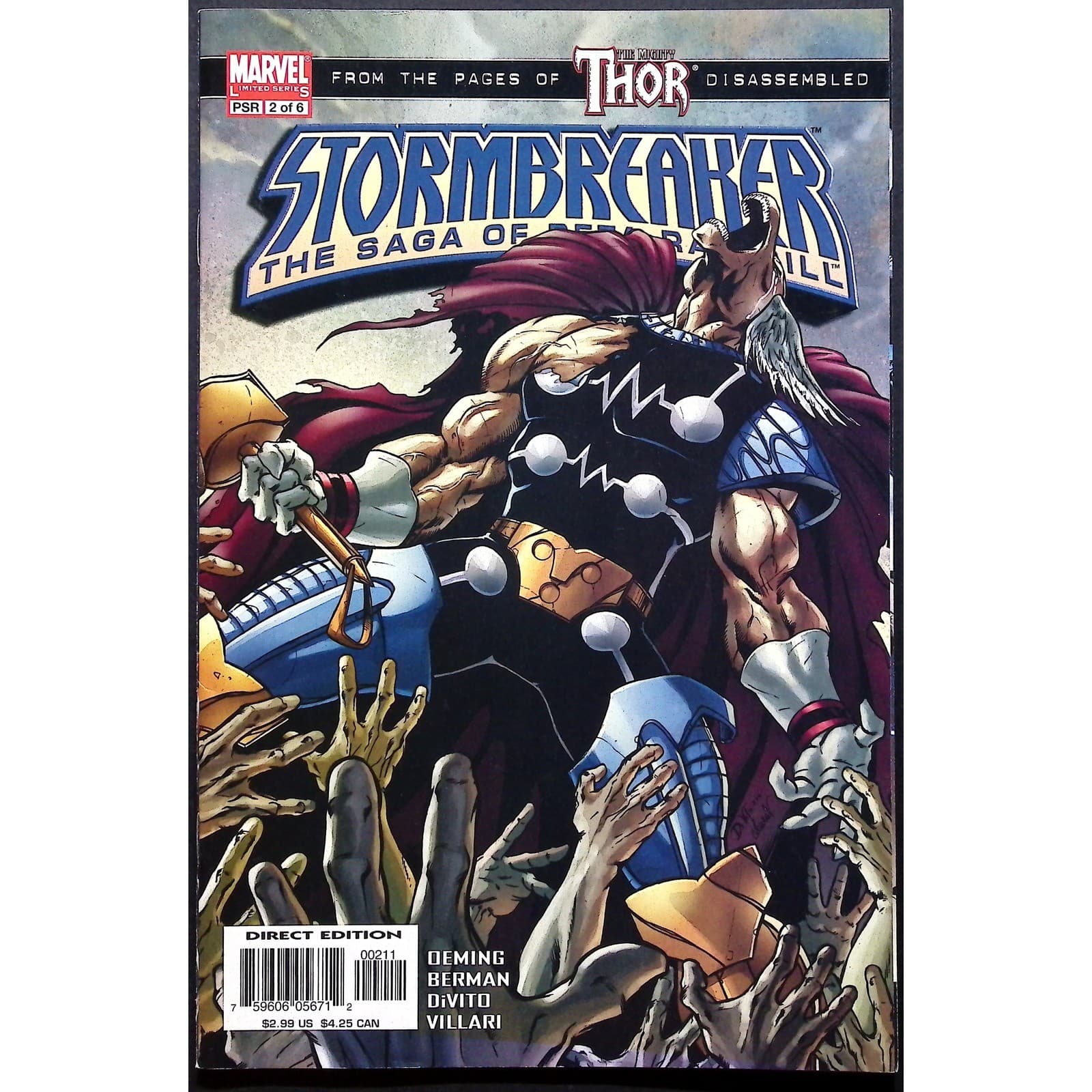 Stormbreaker Saga of Beta Ray Bill #2-5 Marvel 2005 1st Stardust Galactus NM- 4x - Thumbnail 2