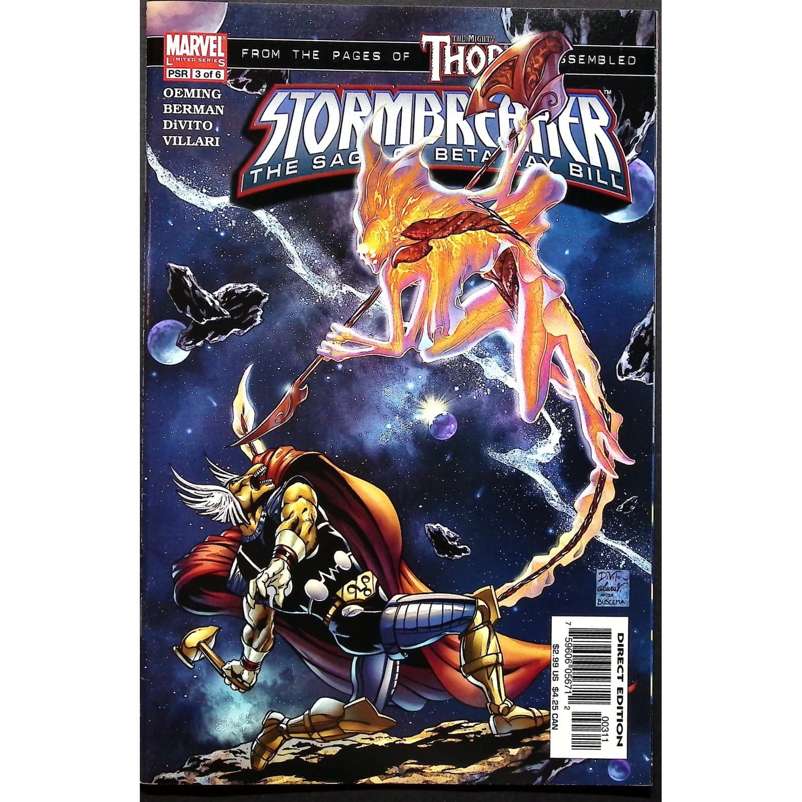 Stormbreaker Saga of Beta Ray Bill #2-5 Marvel 2005 1st Stardust Galactus NM- 4x - Thumbnail 3