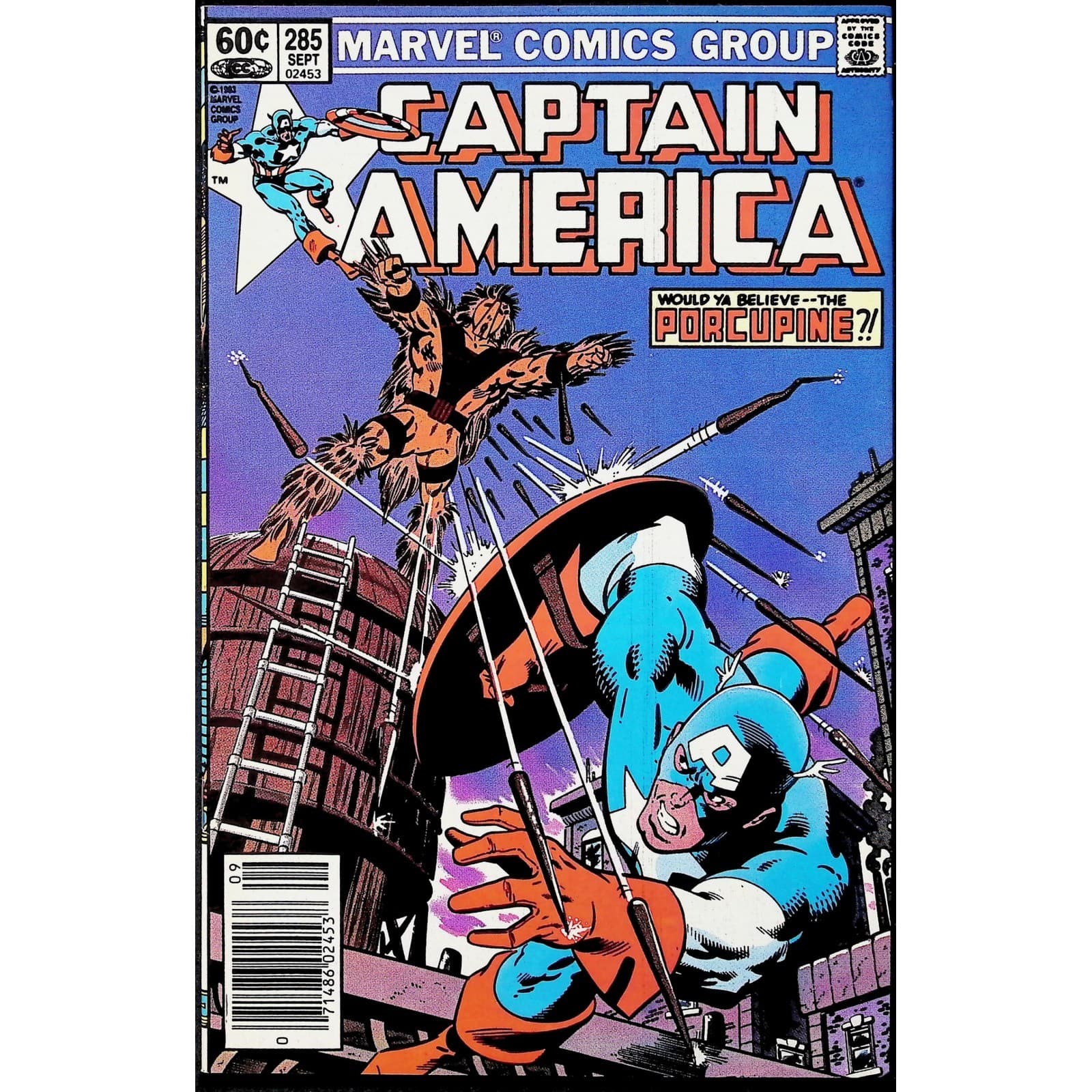 Captain America 3X Comic Lot #284 285 298 Newsstand Origin Red Skull Marvel - Thumbnail 4