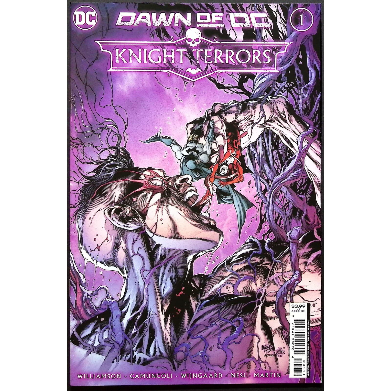 Knight Terrors #1-4 Complete Set DC Comics 2023 NM Ivan Reis Deadman Batman - Thumbnail 5