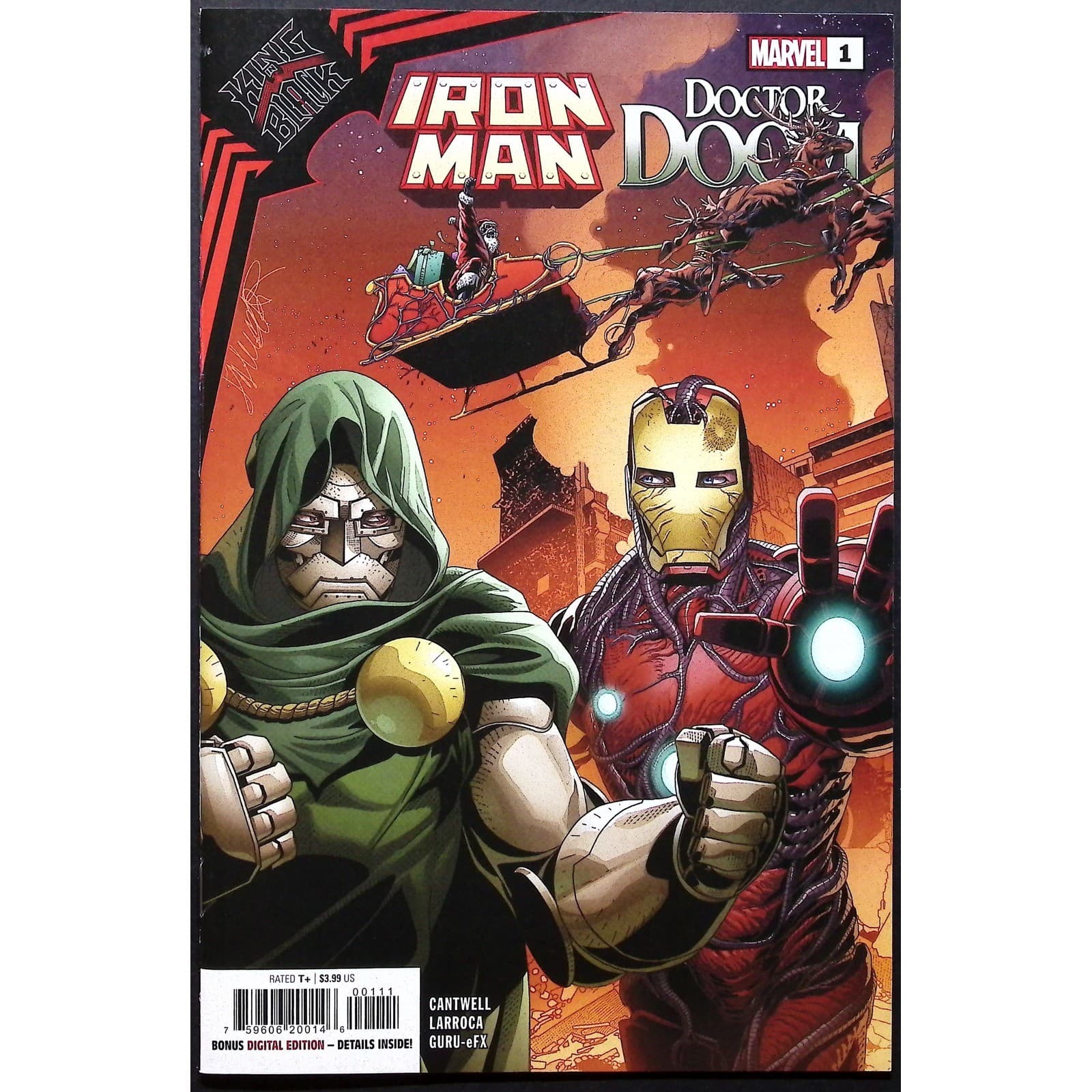 Marvel Comic Lot King in Black Tie-ins 4x Ghost Rider Iron Man FF #1 - Thumbnail 4