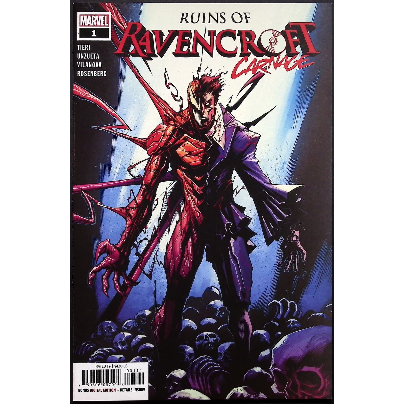 Marvel Ravencroft Institute Cult of Carnage Misery #1 Ruins of Ravencroft 4x Lot - Thumbnail 3