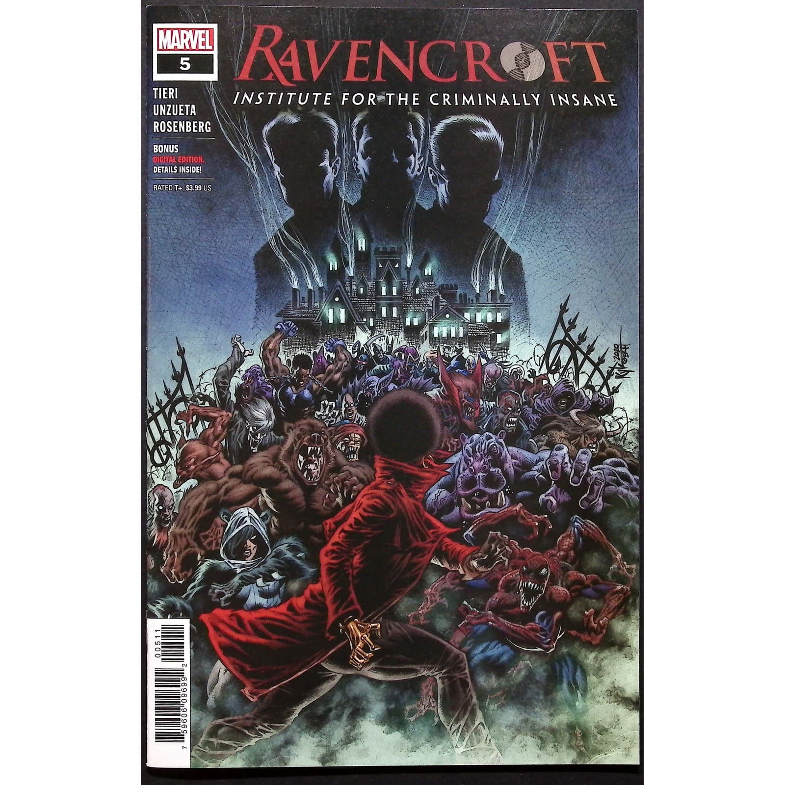 Marvel Ravencroft Institute Cult of Carnage Misery #1 Ruins of Ravencroft 4x Lot - Thumbnail 5