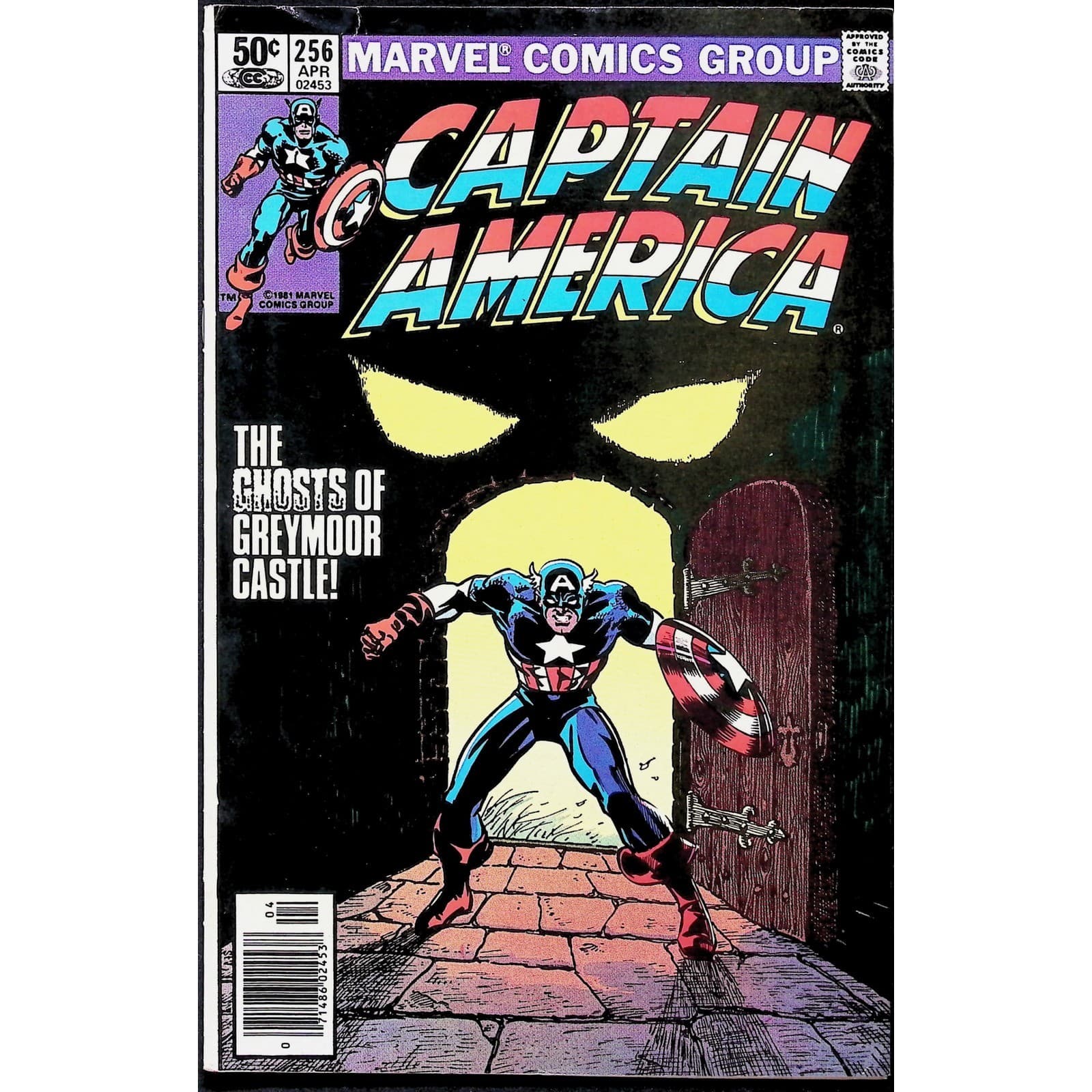 Captain America #255 256 Newsstand 2X Comic Lot 40th Ghosts of Greymoor - Thumbnail 4