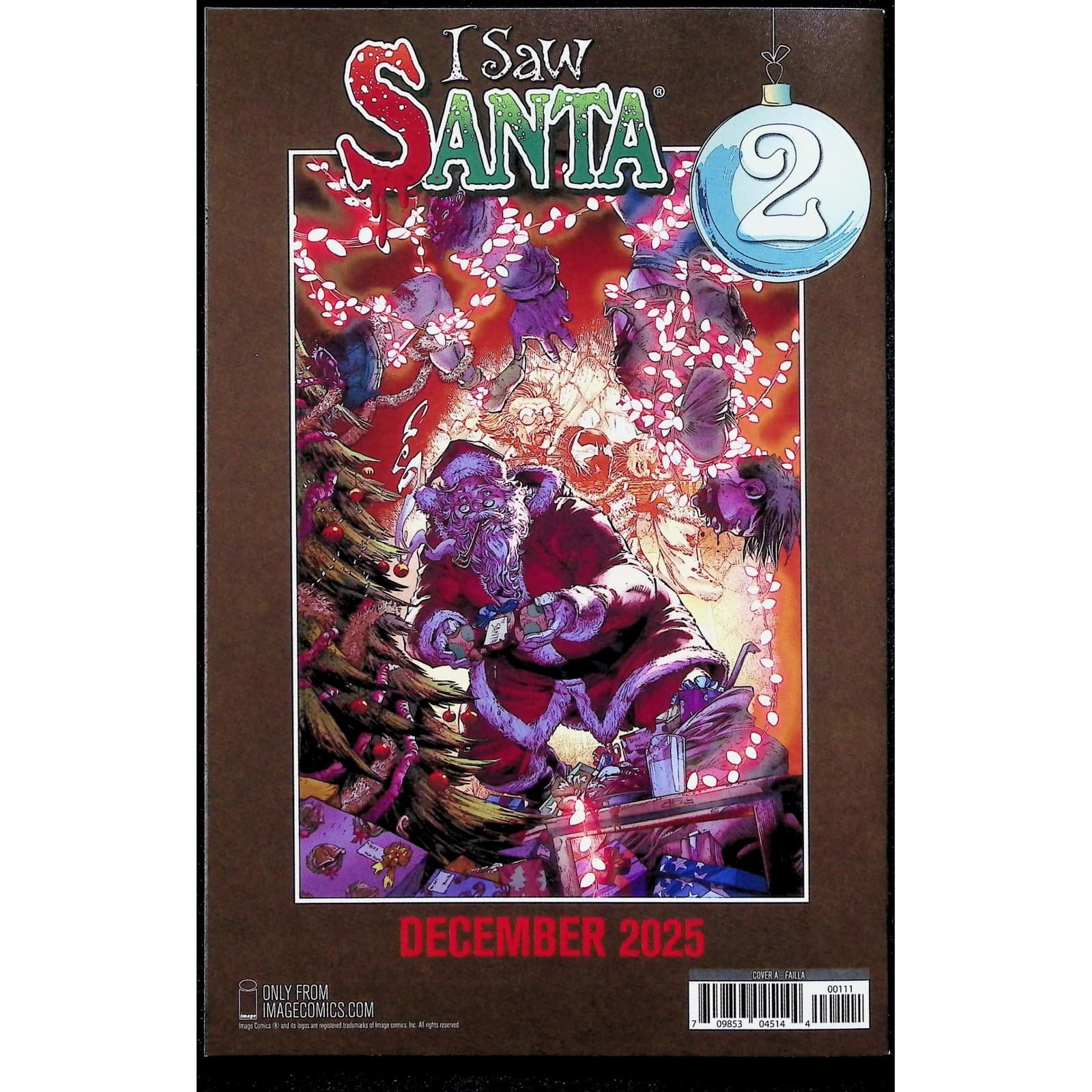 Image Comics Horror 4x Comic Lot Dread the Halls #1 I Saw Santa #1 2 Spawn No. 1 - Thumbnail 7