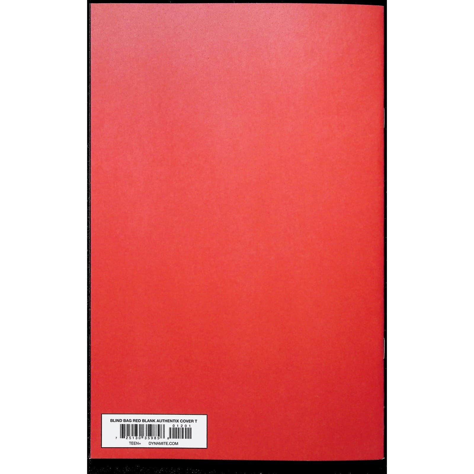 Dynamite Die!namite Blood Red 3x Comic Lot #1 4 Red Sonja Blank Sketch Covers - Thumbnail 2