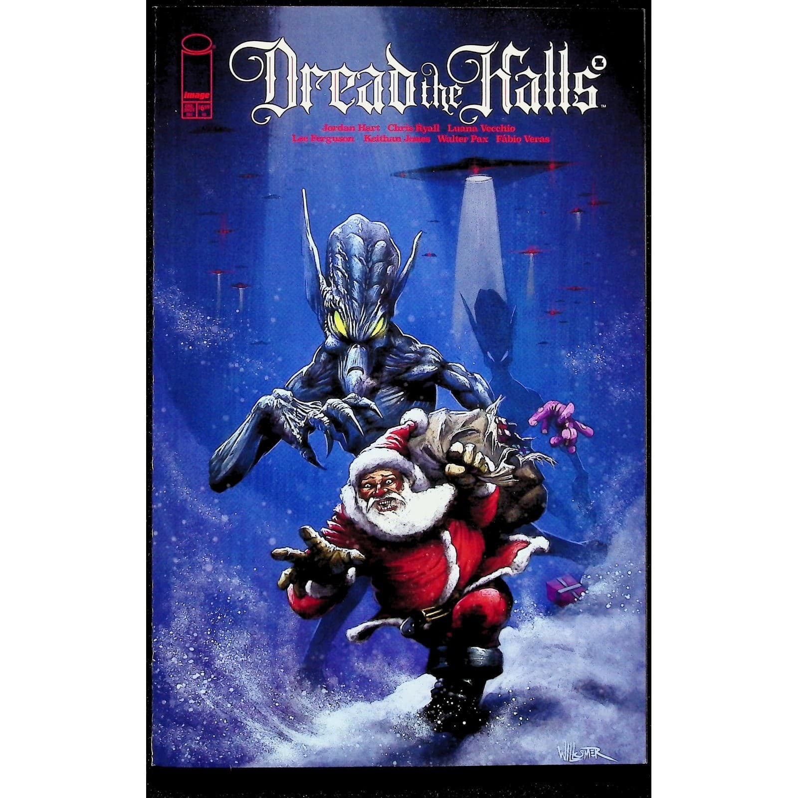 Image Comics Horror 4x Comic Lot Dread the Halls #1 I Saw Santa #1 2 Spawn No. 1 - Thumbnail 2