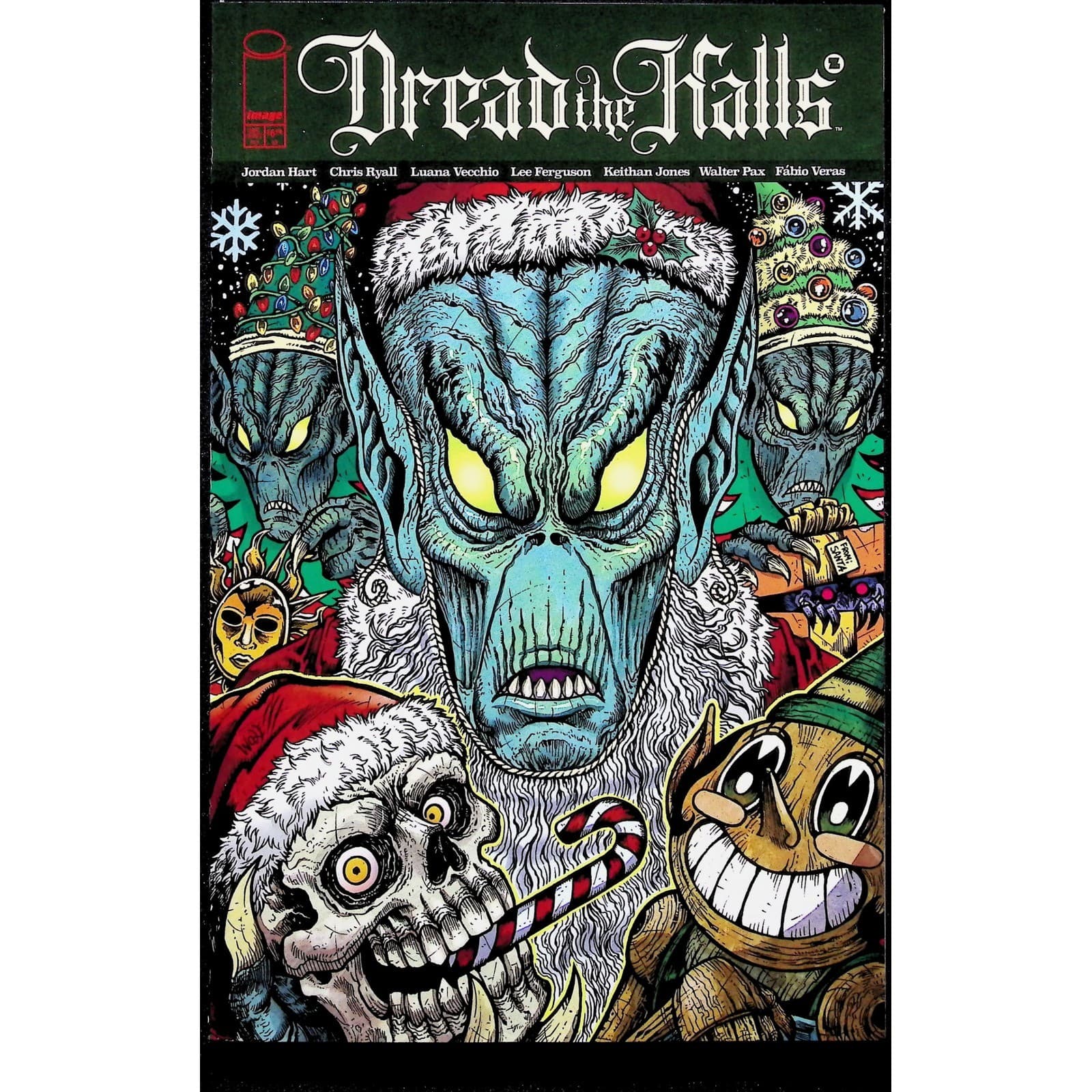 Image Comics Horror 4x Comic Lot Dread the Halls #1 I Saw Santa #1 2 Spawn No. 1 - Thumbnail 4