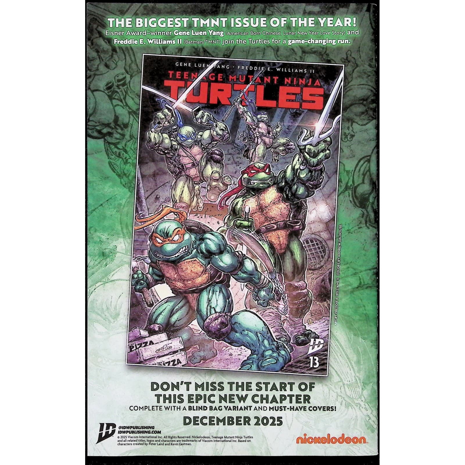 IDW Publishing Comic Lot TMNT Shredder #1 & 2 Santolouco Variants - Thumbnail 5