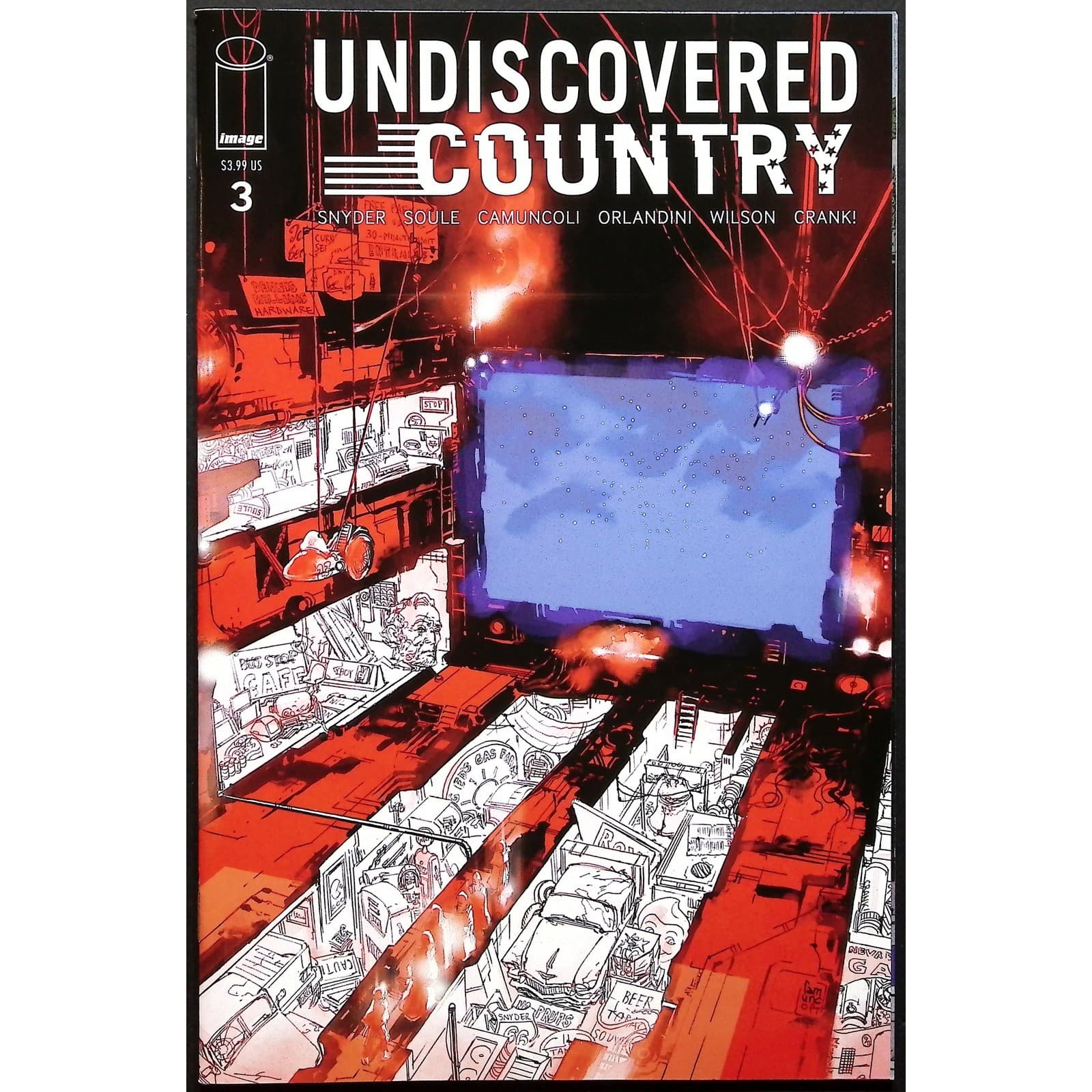 Undiscovered Country #2 3 Image Snyder Soule Greg Capullo Variant 3x Comic Lot - Thumbnail 3