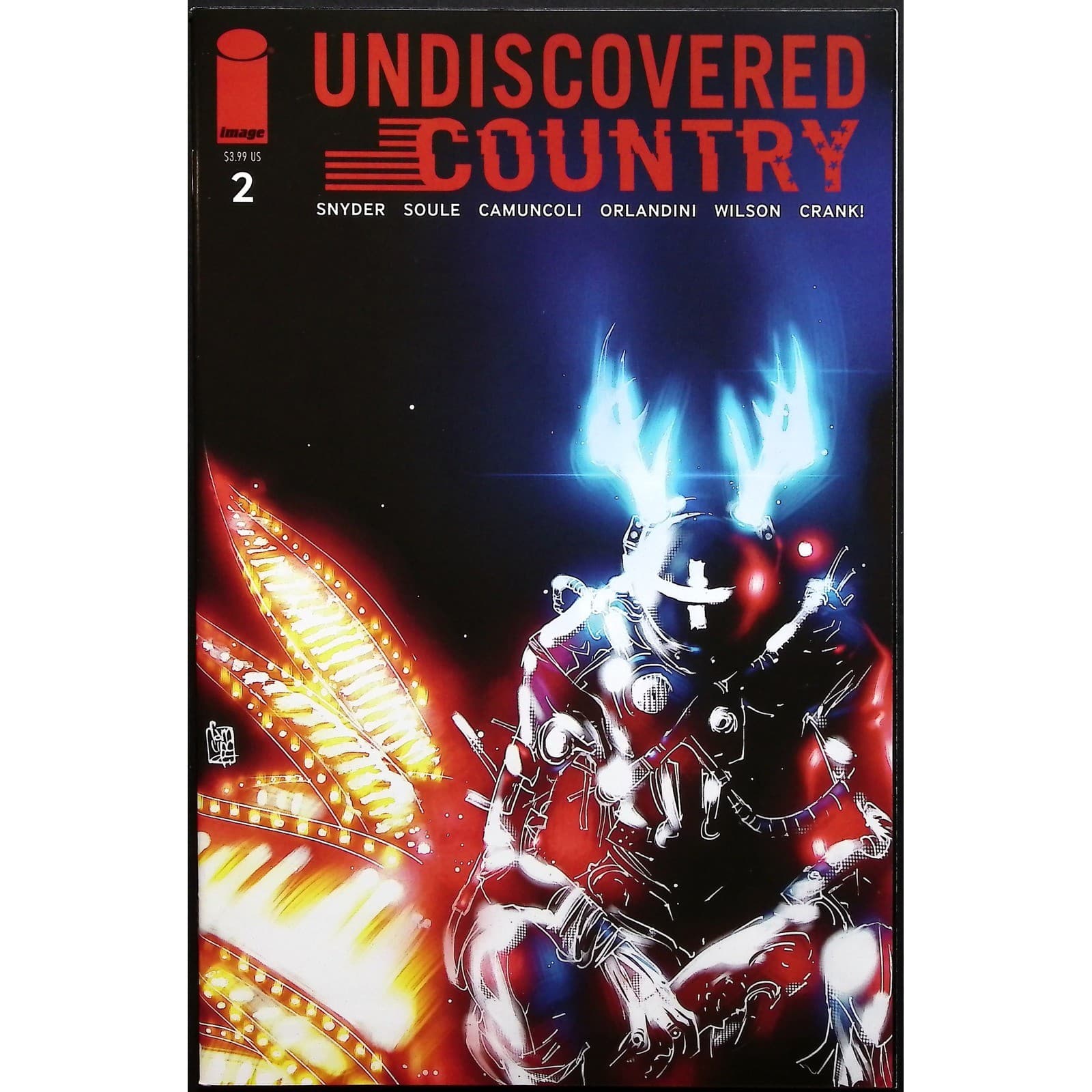 Undiscovered Country #2 3 Image Snyder Soule Greg Capullo Variant 3x Comic Lot - Thumbnail 4