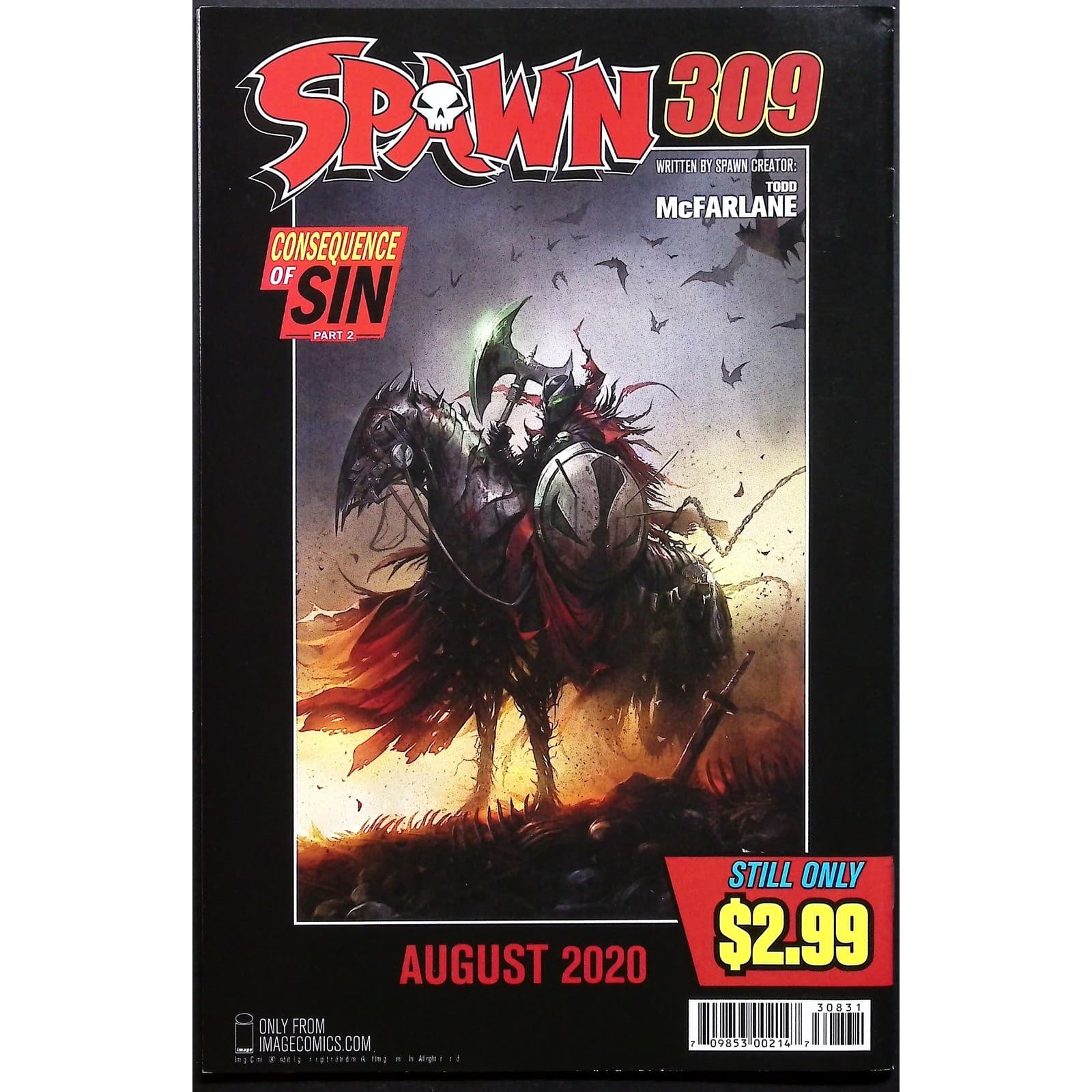 Spawn #308 Spawn's Universe 1 Image 2021 Campbell Lashley Variant NM Lot - Thumbnail 4