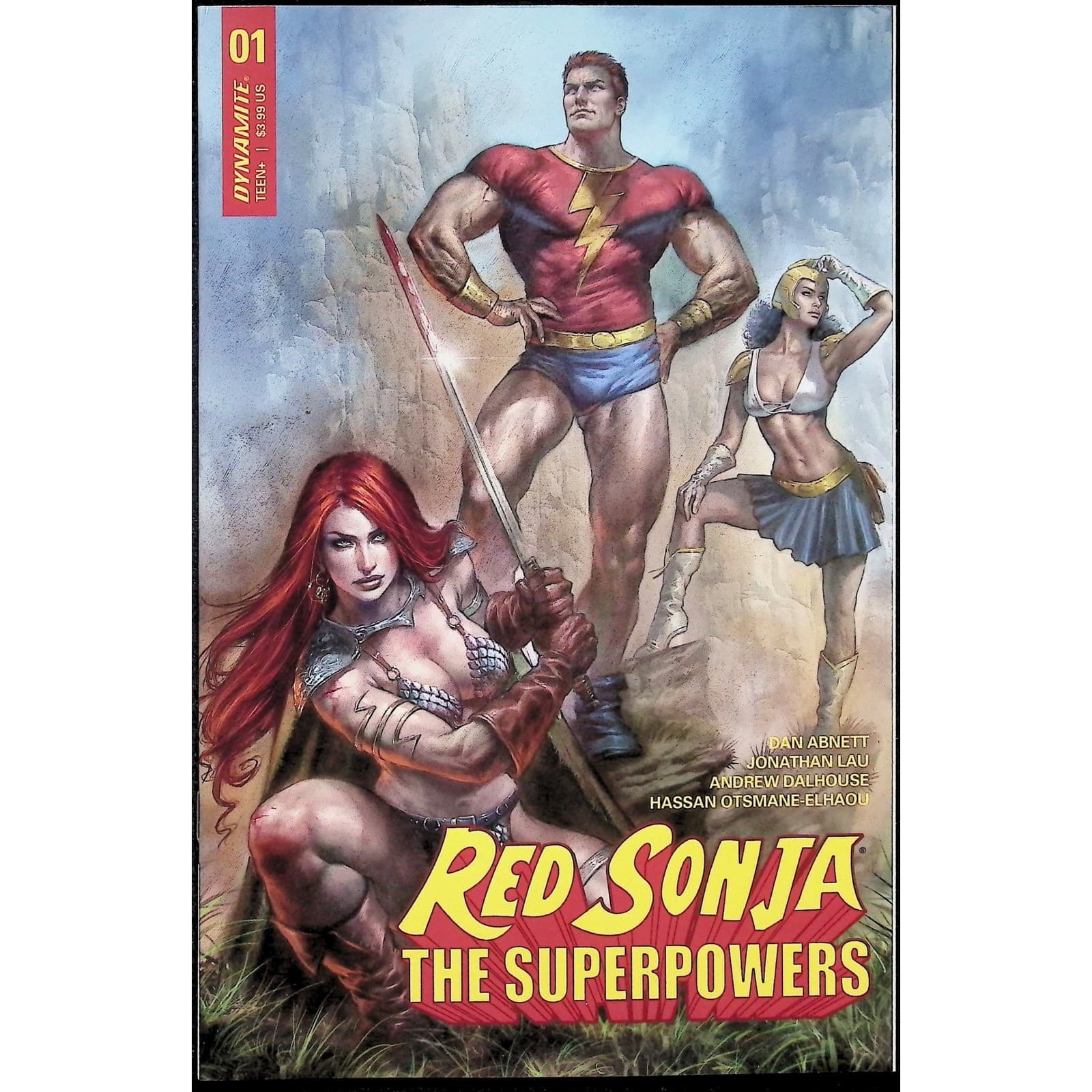 Red Sonja #1 12 Invincible 1 Superpowers 5 Age of Chaos Dynamite 5x Lot - Thumbnail 2