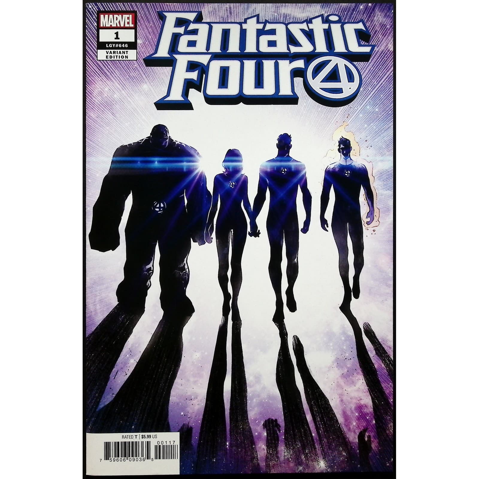 Fantastic Four 4x Comic Lot #1 28 Marvel Artgerm Joe Quesada Alien Variant - Thumbnail 3