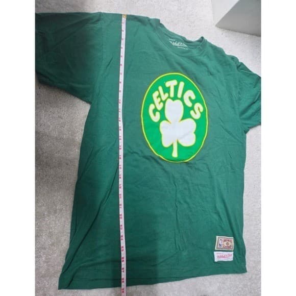 Mitchell & Ness T-Shirt Boston Celtics Green Hardwood Classics Large - Thumbnail 4