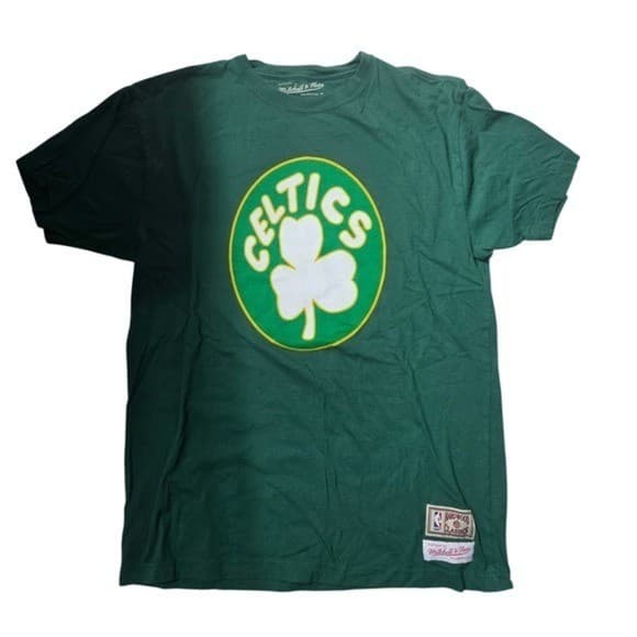 Mitchell & Ness T-Shirt Boston Celtics Green Hardwood Classics Large - Thumbnail 5