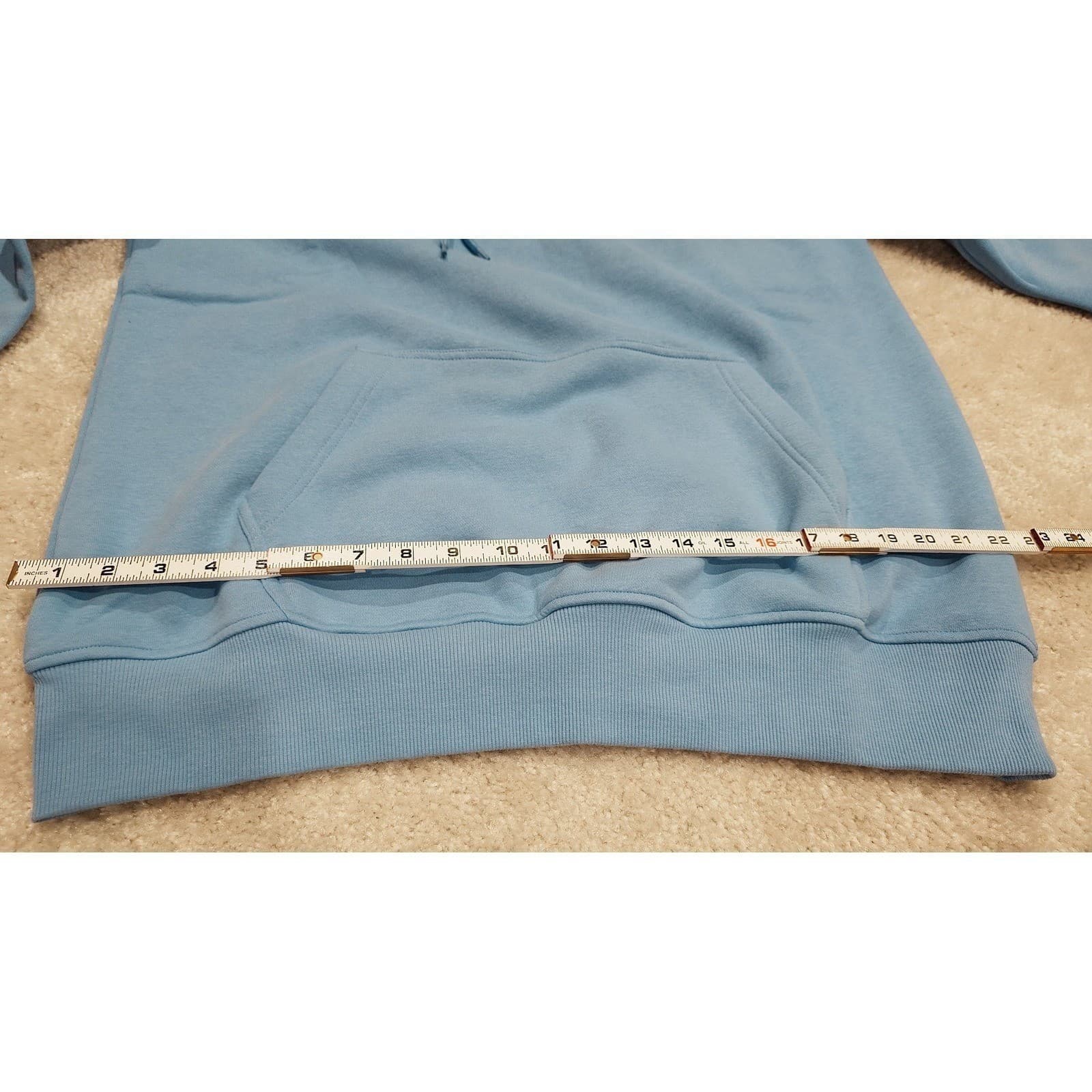 True Religion Silicone Tape Hoodie Tape PO Cornflower Blue XL New w/ Tags - Thumbnail 7