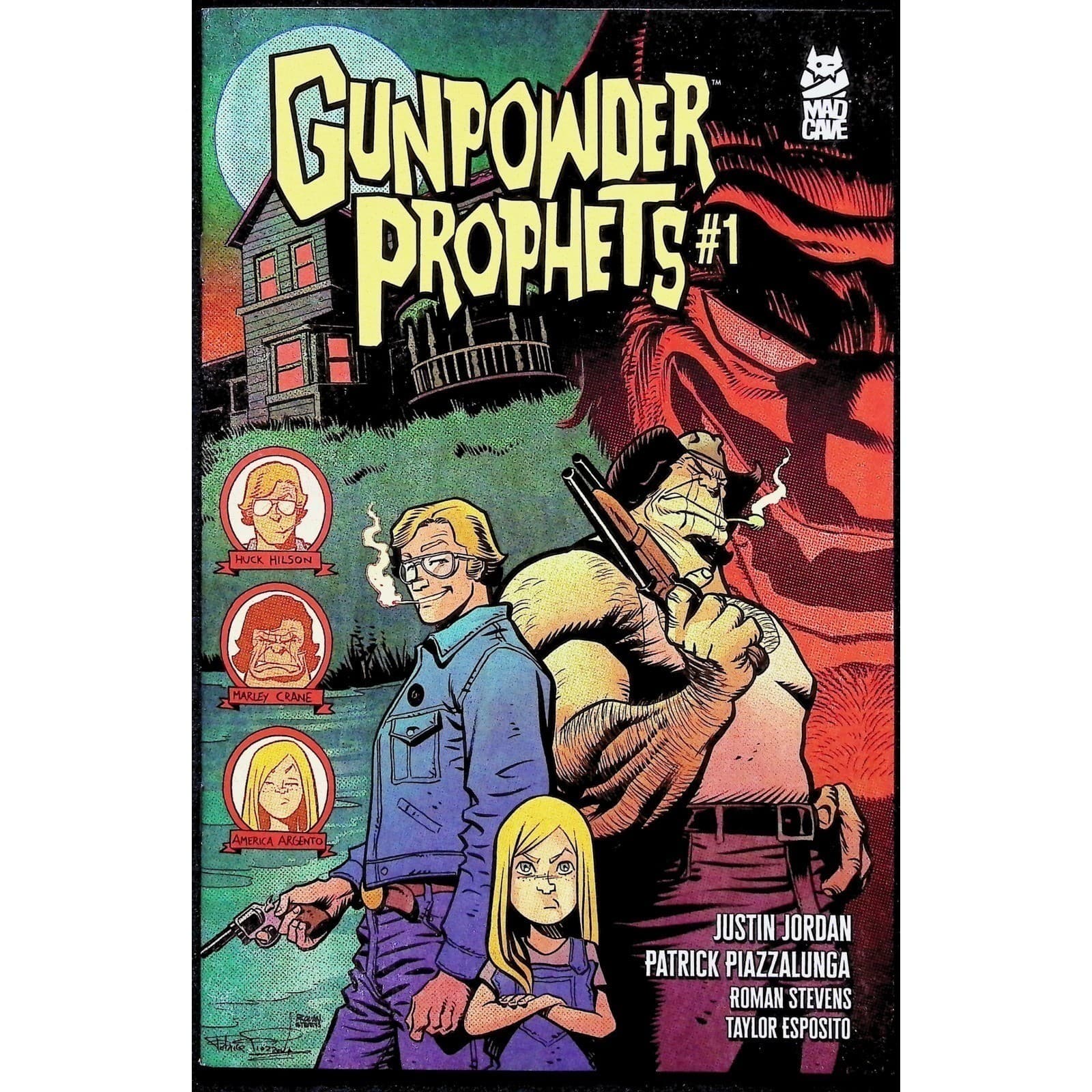 Mixed Indie 8x Comic Book Lot Gunpowder Prophets Shadow Service Cyberarchy #1 - Thumbnail 3
