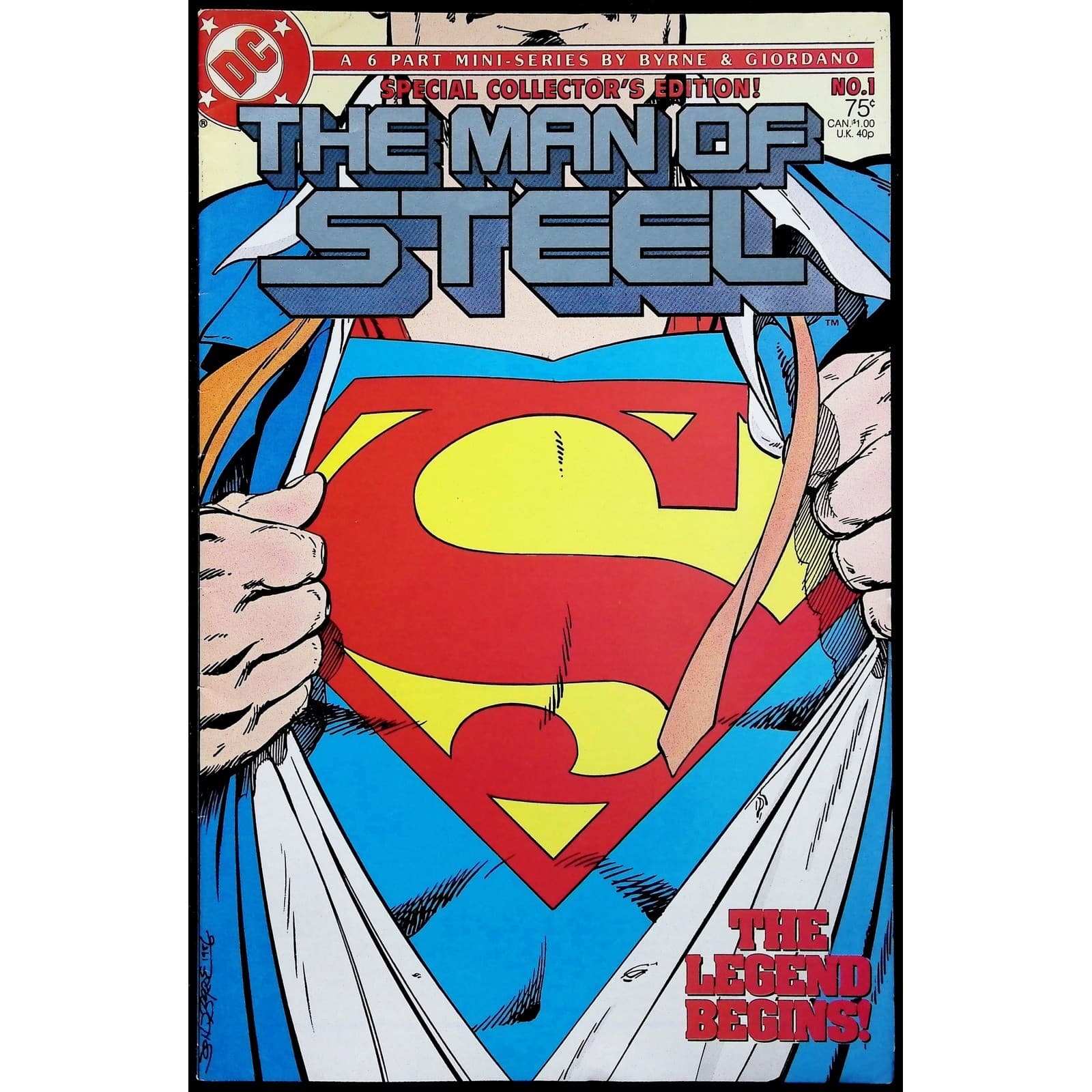 DC Comics Superman Comic Lot 4x Man of Steel Kryptonite Spectrum Absolute Power - Thumbnail 3