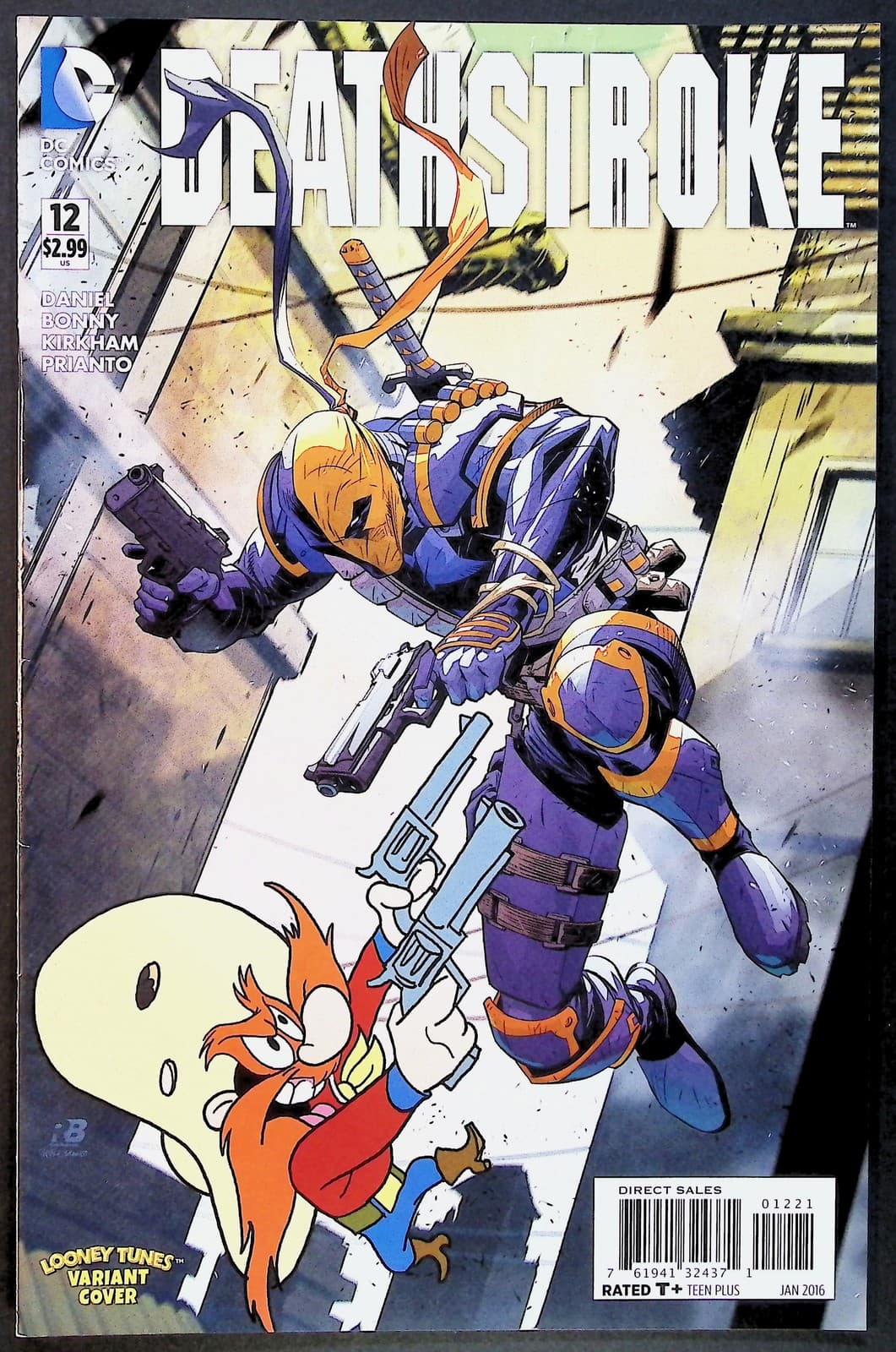 Deathstroke DC Comic Book 12x Lot #11-20 Annual #2 Looney Tunes Variant Harley - Thumbnail 14
