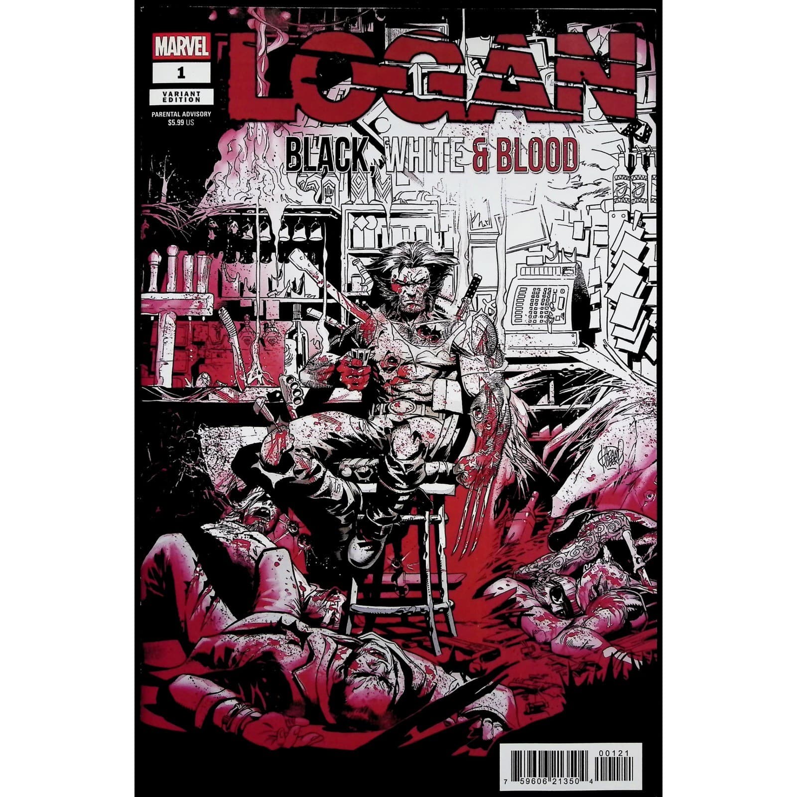 Spider-Man & Wolverine 3 Zeck Homage 7 Logan Black White Blood #1 3x Comic Lot - Thumbnail 2