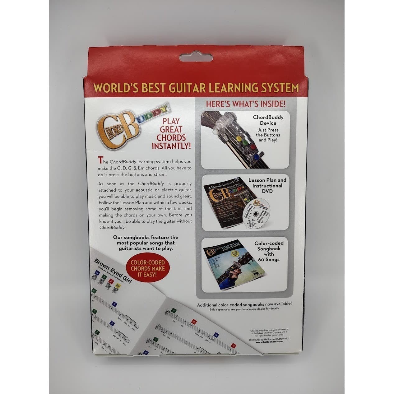 ChordBuddy Guitar Learning System Shark Tank Edition Acoustic Electric New - Thumbnail 2