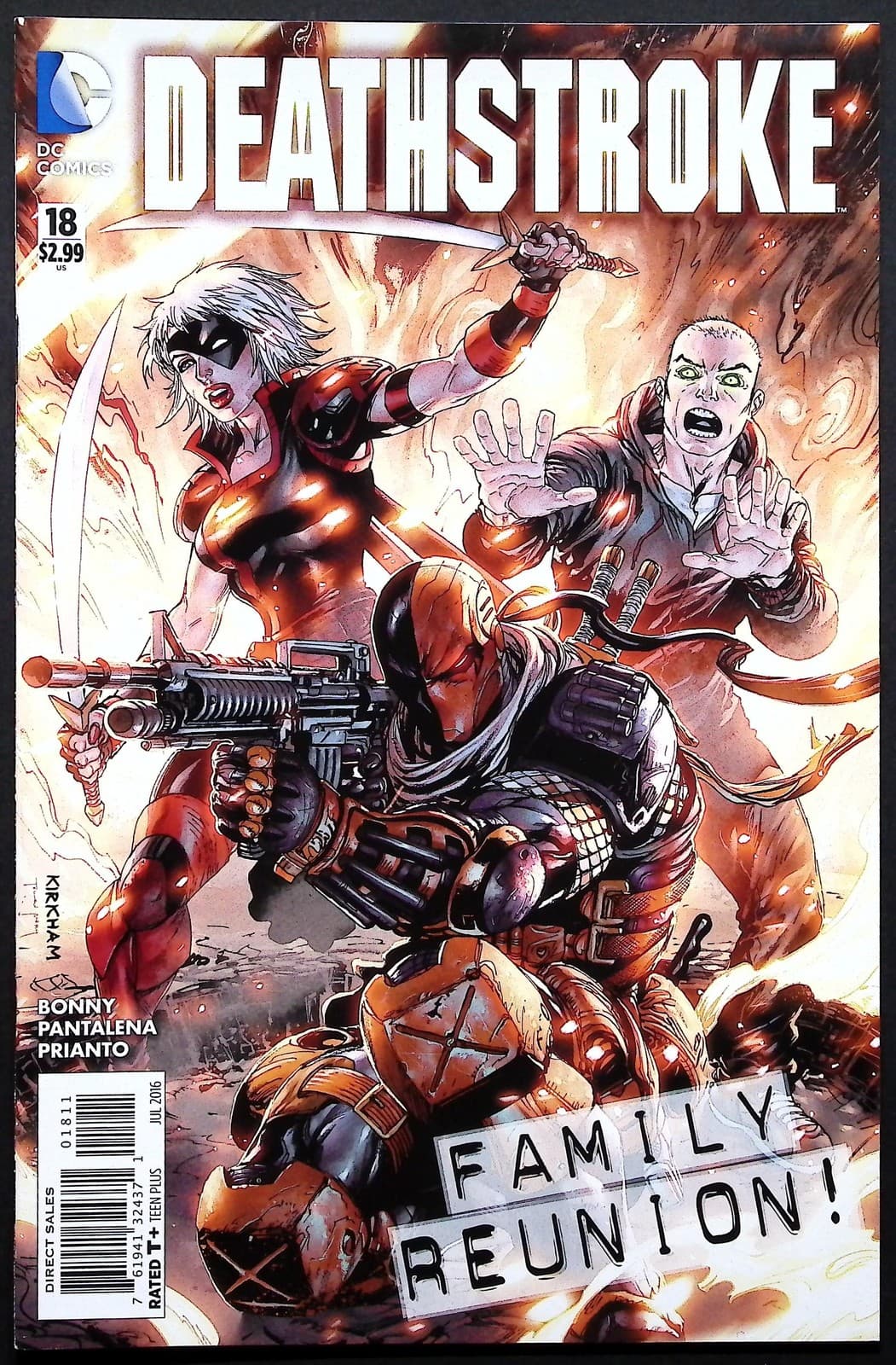 Deathstroke DC Comic Book 12x Lot #11-20 Annual #2 Looney Tunes Variant Harley - Thumbnail 5