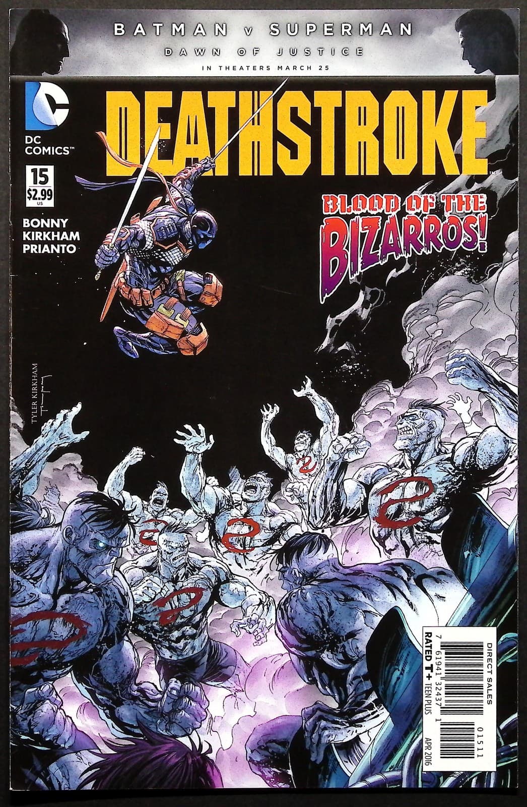 Deathstroke DC Comic Book 12x Lot #11-20 Annual #2 Looney Tunes Variant Harley - Thumbnail 8