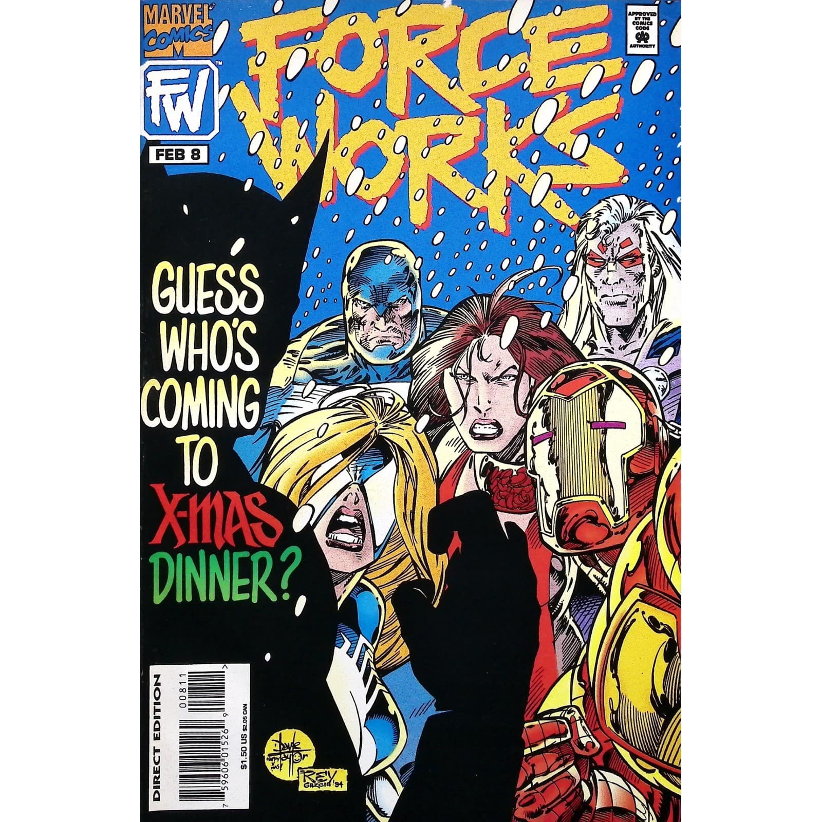 Marvel Comic Lot Force Works No. 1-9 Iron Man Scarlet Witch #1 - Thumbnail 7