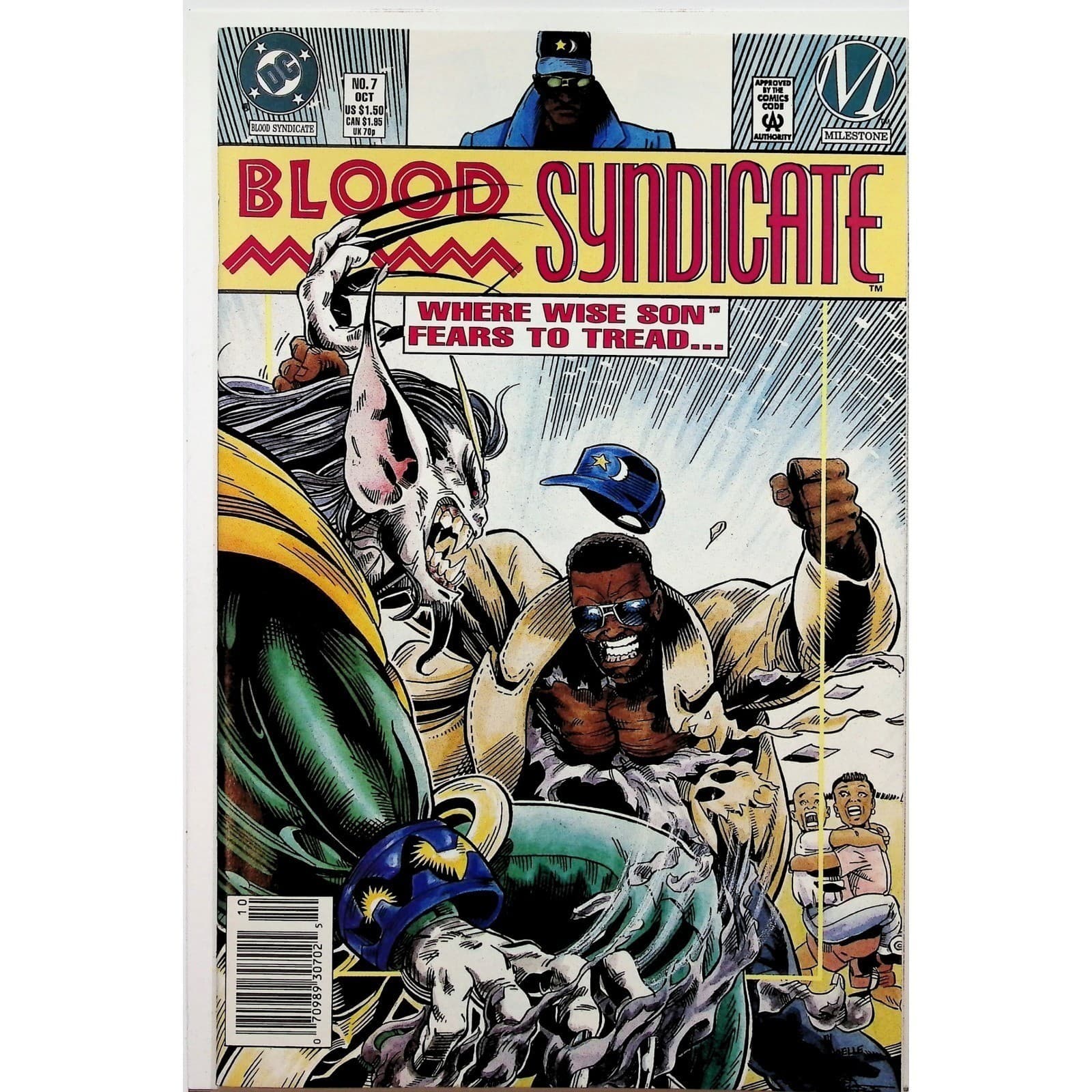 Blood Syndicate Icon Milestone Comics 4x Lot DC Comic Books Collectible Vintage - Thumbnail 4