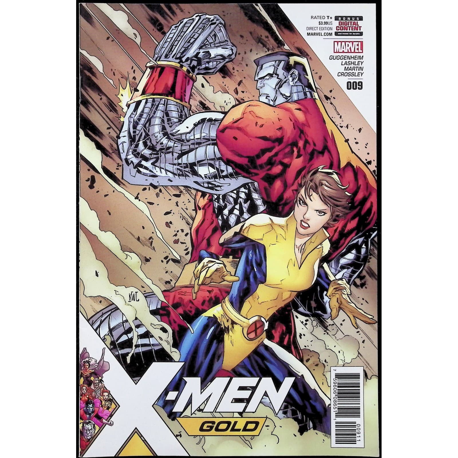 X-Men Gold #6 7 9 14 Marvel 2017 Kitty Pryde Colossus Magneto 4x Comic Lot - Thumbnail 4