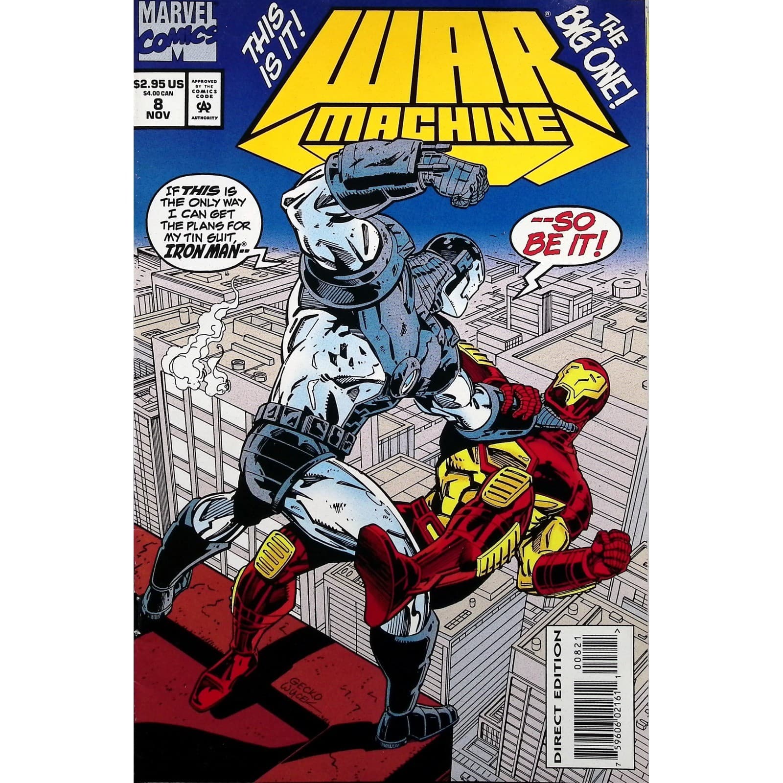 Marvel Comic 11x Lot War Machine #1-11 James Rhodes Iron Man Cable - Thumbnail 3