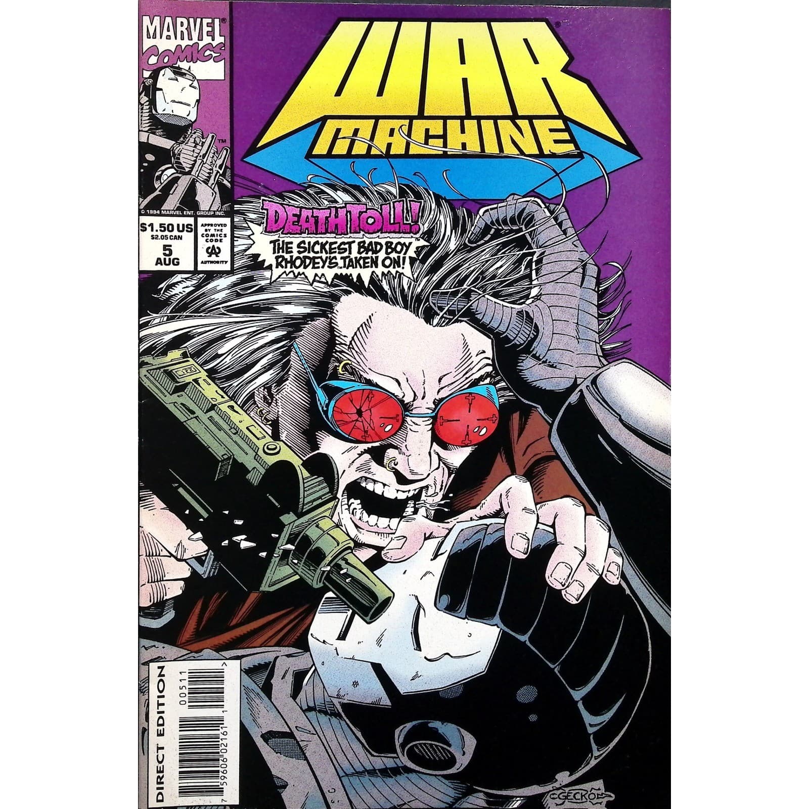 Marvel Comic 11x Lot War Machine #1-11 James Rhodes Iron Man Cable - Thumbnail 9